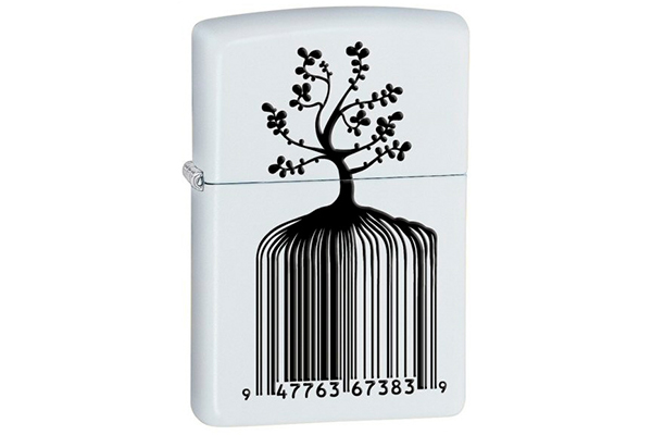 Зажигалка Zippo 28296 Identity Tree Barcode