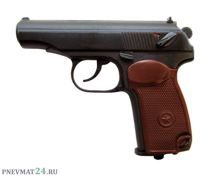 Пневматический пистолет Baikal МР-654К-38 (300-500 серия)