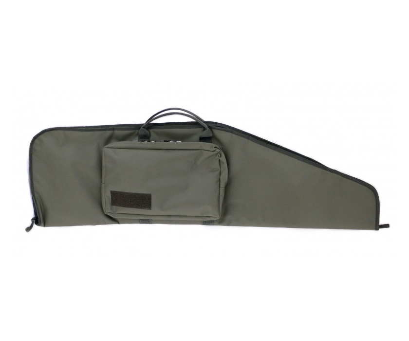 Кейс тактический Vektor из капрона зеленый с карманом, 107x30 см (А-103 з)