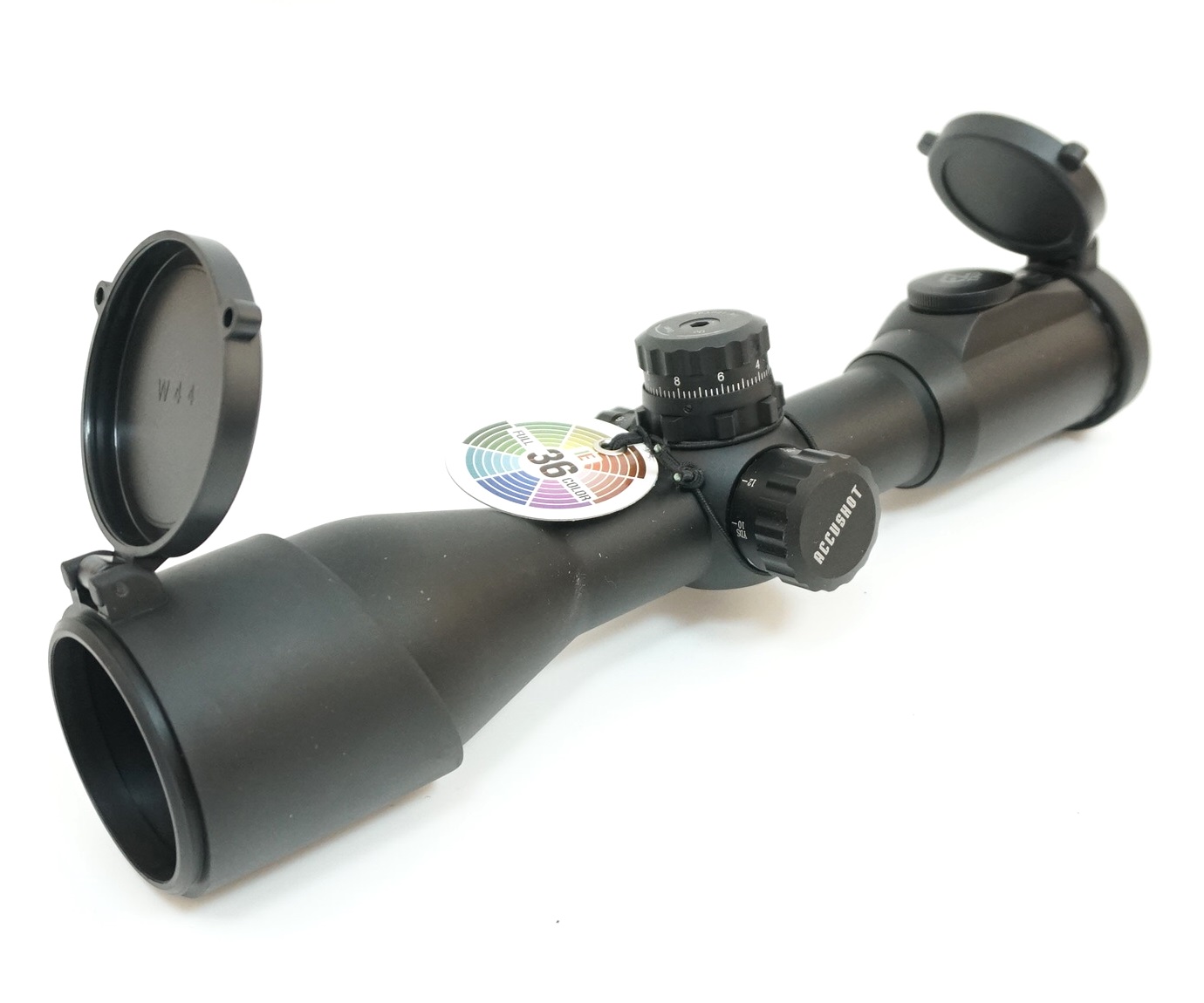 Оптический прицел Leapers Accushot Tactical 10x44 Compact, 30 мм, грав. Mil-Dot, подсветка IE36, на Weaver