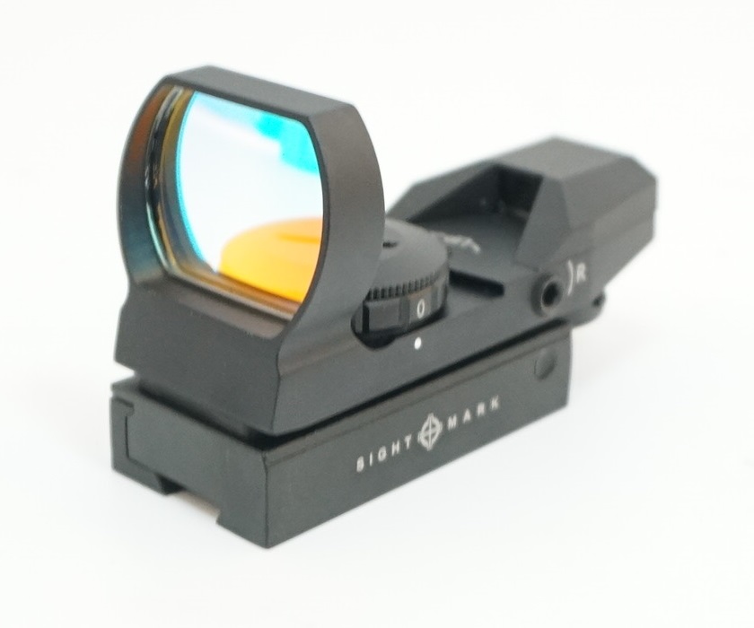 Коллиматорный прицел Sightmark Sure Shot, панорамный, 4 марки, 7 ур., на 11 мм (SM13003B-DT)