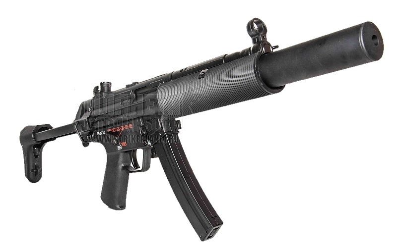 Страйкбольный пистолет-пулемет G&G TGM Q6 (H&K MP5SD) TGP-PM5-SD6-B...