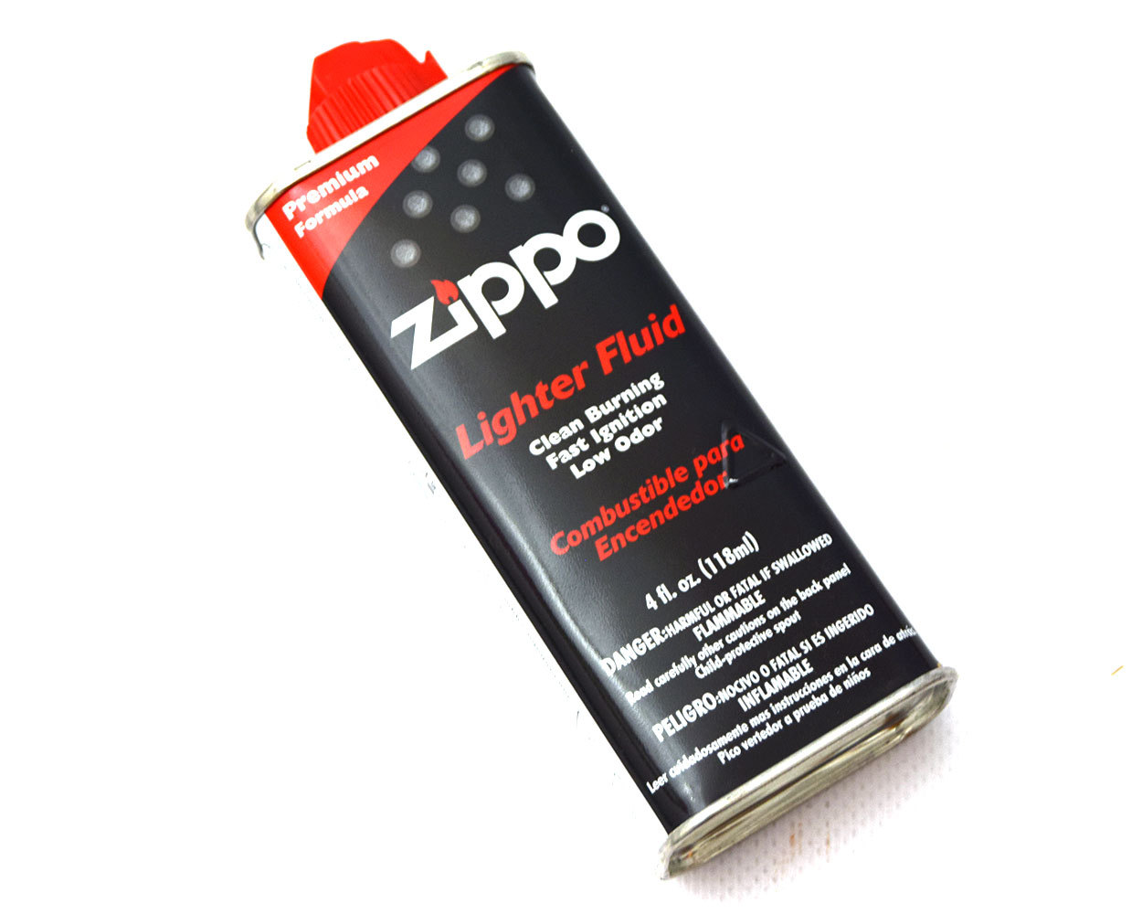 Бензин Zippo, топливо для зажигалок, 118 мл (3141)