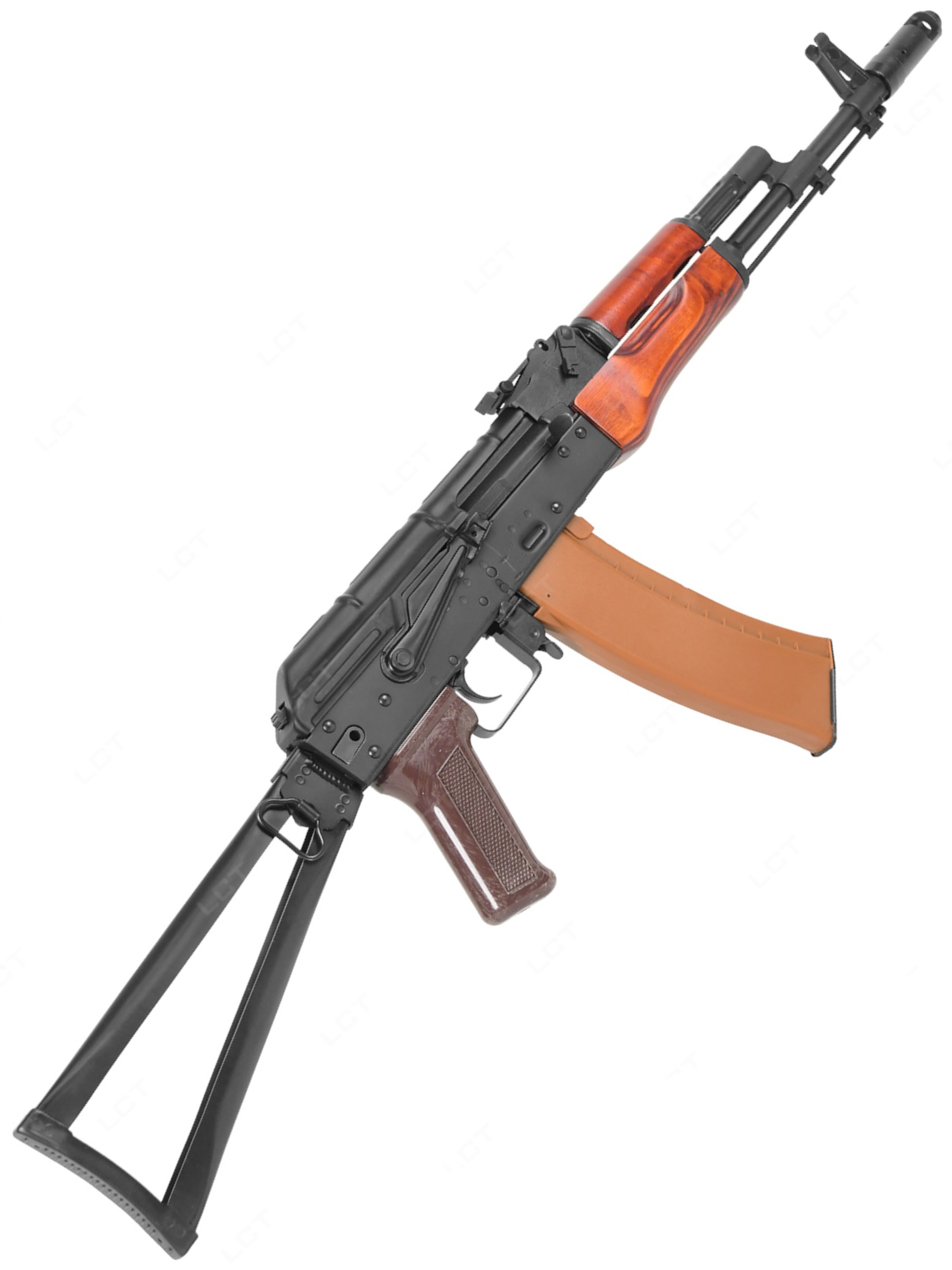 Страйкбольный автомат LCT АКС-74Н, дерево (LCKS74) AEG