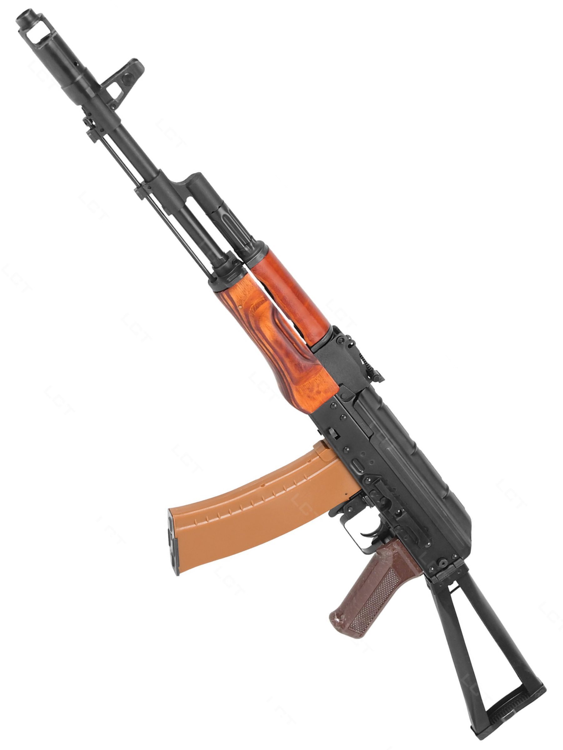 Страйкбольный автомат LCT АКС-74Н, дерево (LCKS74) AEG