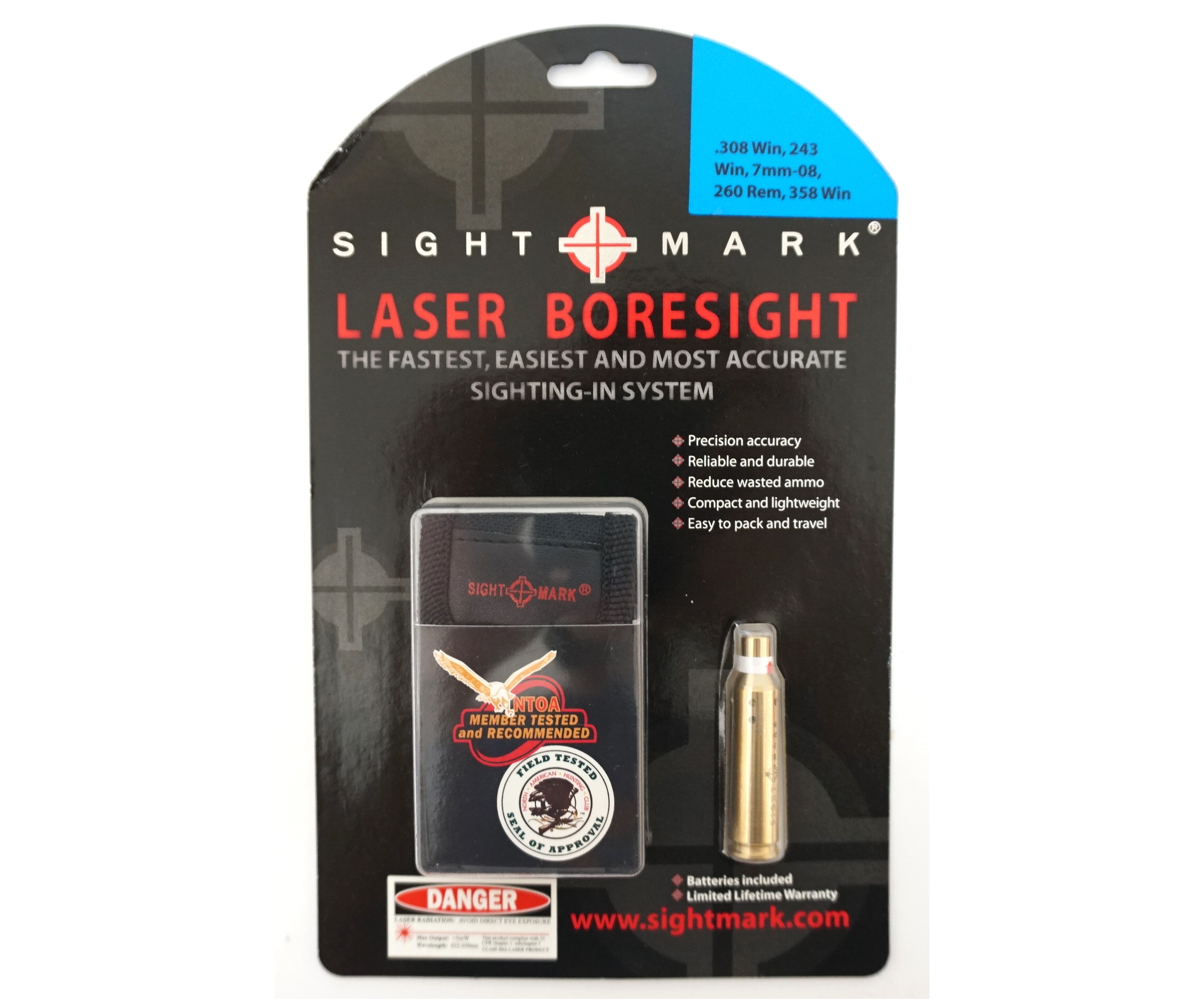 Лазерный патрон Sightmark для пристрелки .308 Win, .243 Win (SM39005)