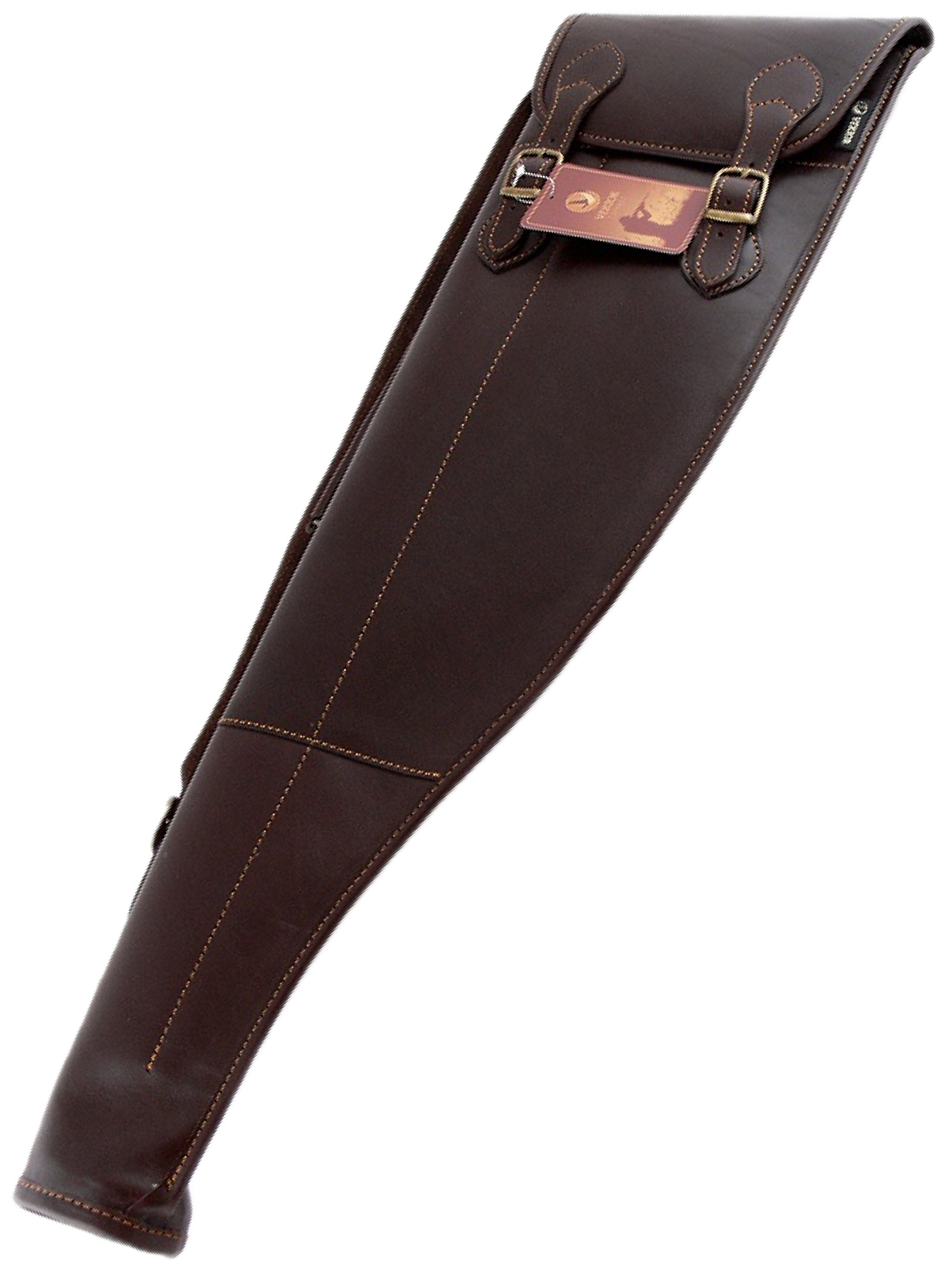 Чехол Vektor К-54 для любого двуствольного ружья в разобранном виде, 76 см, из натуральной кожи