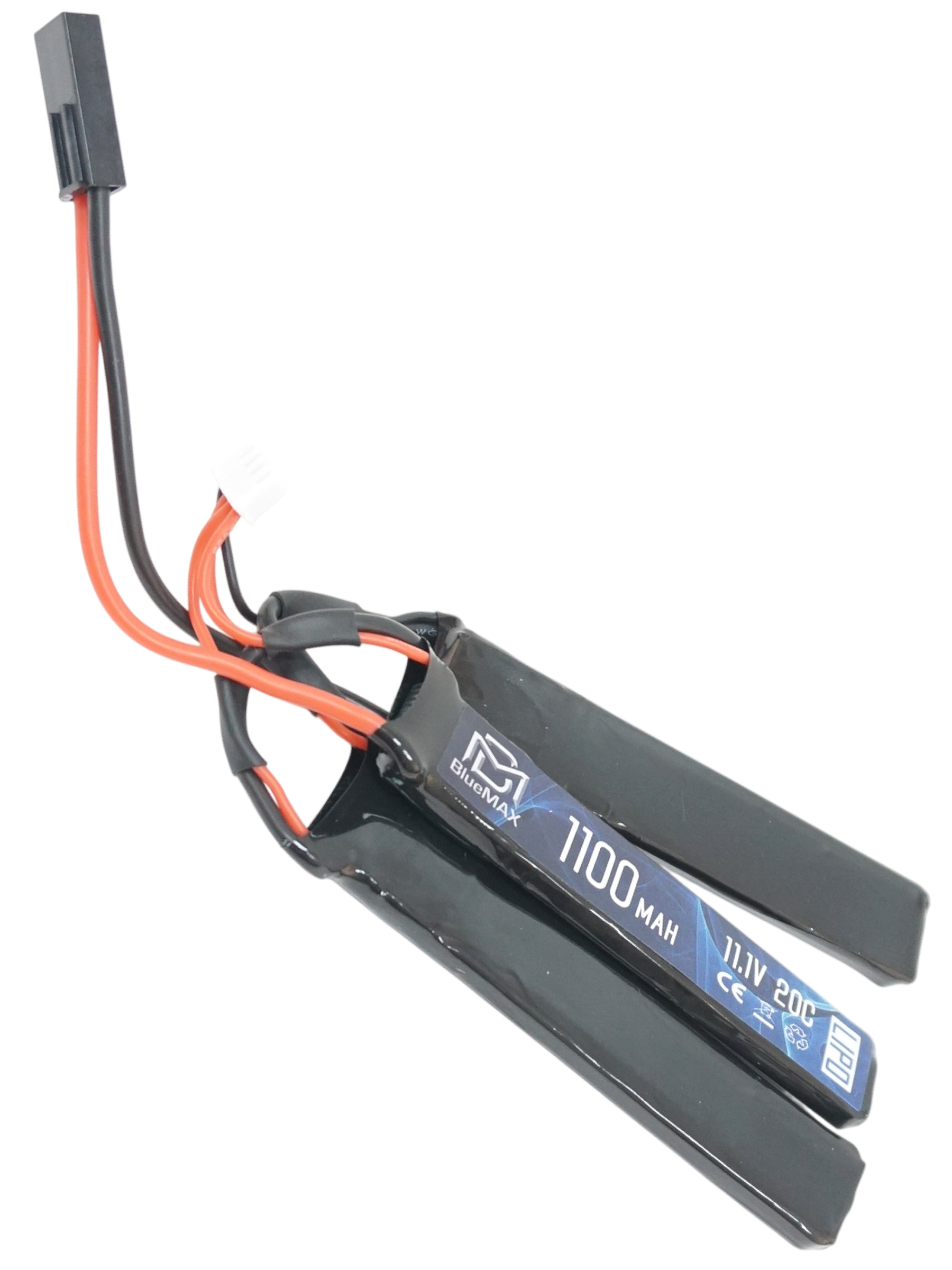 BlueMAX LIPO111V 1100MAH 20C 3X 102X21X5