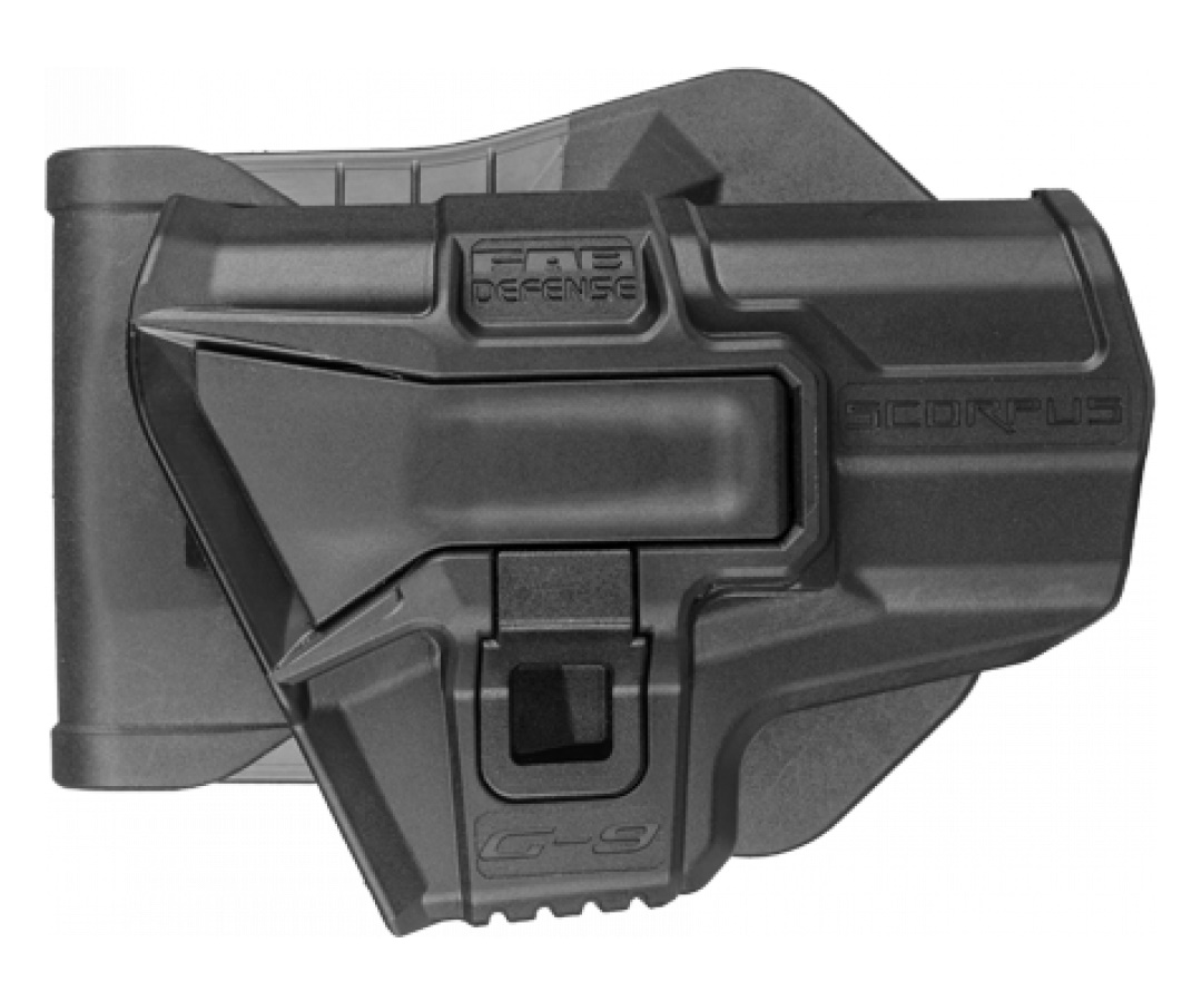 Кобура поворотная Fab Defense M1 G-9S для Glock 9 мм (черная)