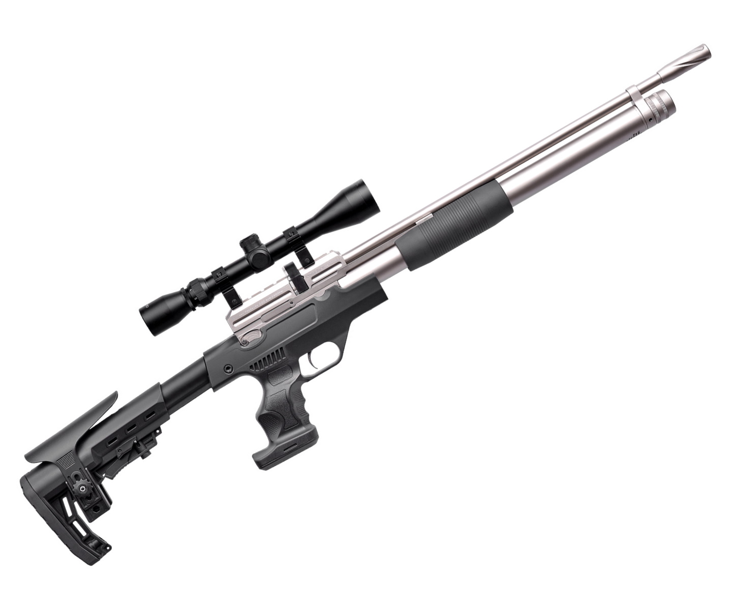 Пневматическая винтовка Kral Puncher Rambo (PCP, 3 Дж) 6,35 мм купить! Цена в Москве, СПБ