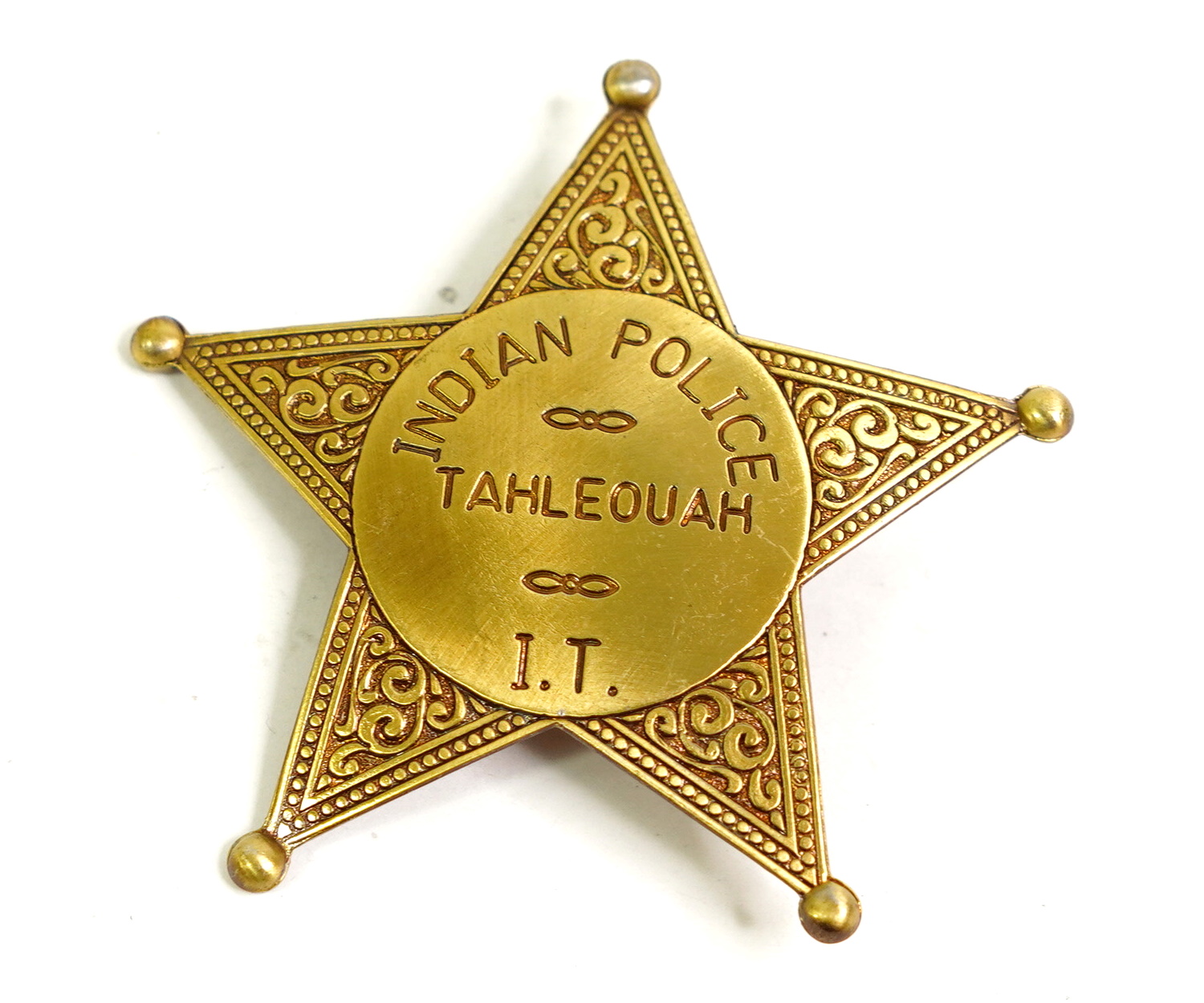 Значок Индейской полиции (пятиконечная звезда) DE-108