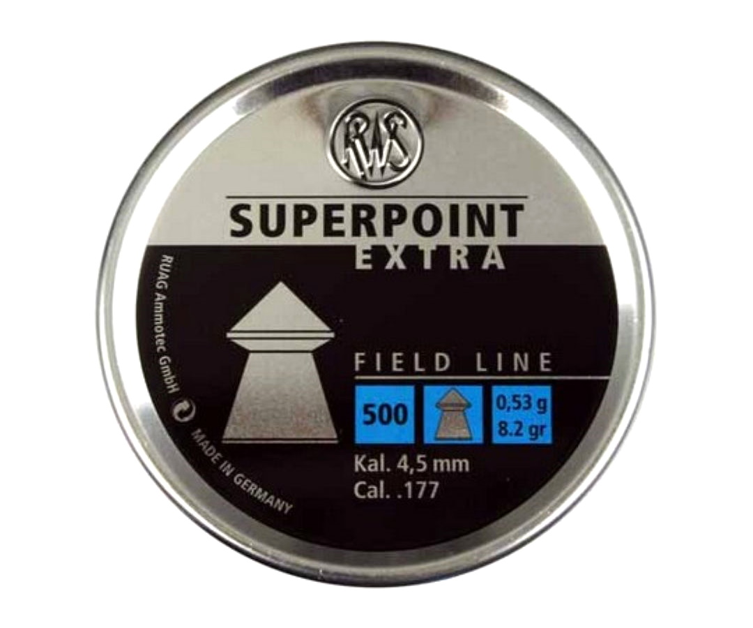 Пули RWS Superpoint Extra 4,5 мм, 0,53 г (500 штук)