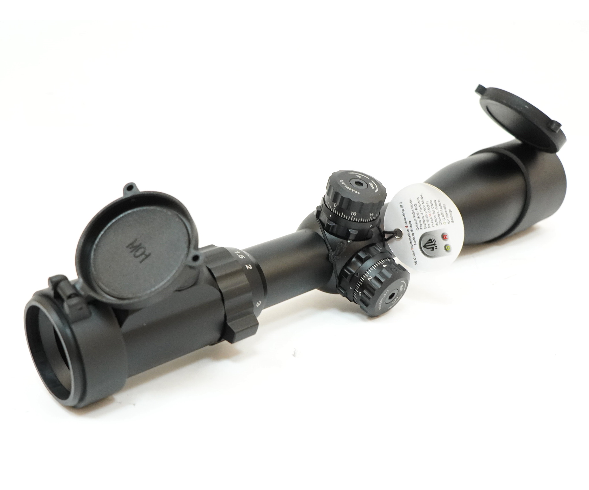 Оптический прицел Leapers Accushot Tactical 1,5-6x44, 30 мм, Mil-Dot, подсветка IE36, на Weaver