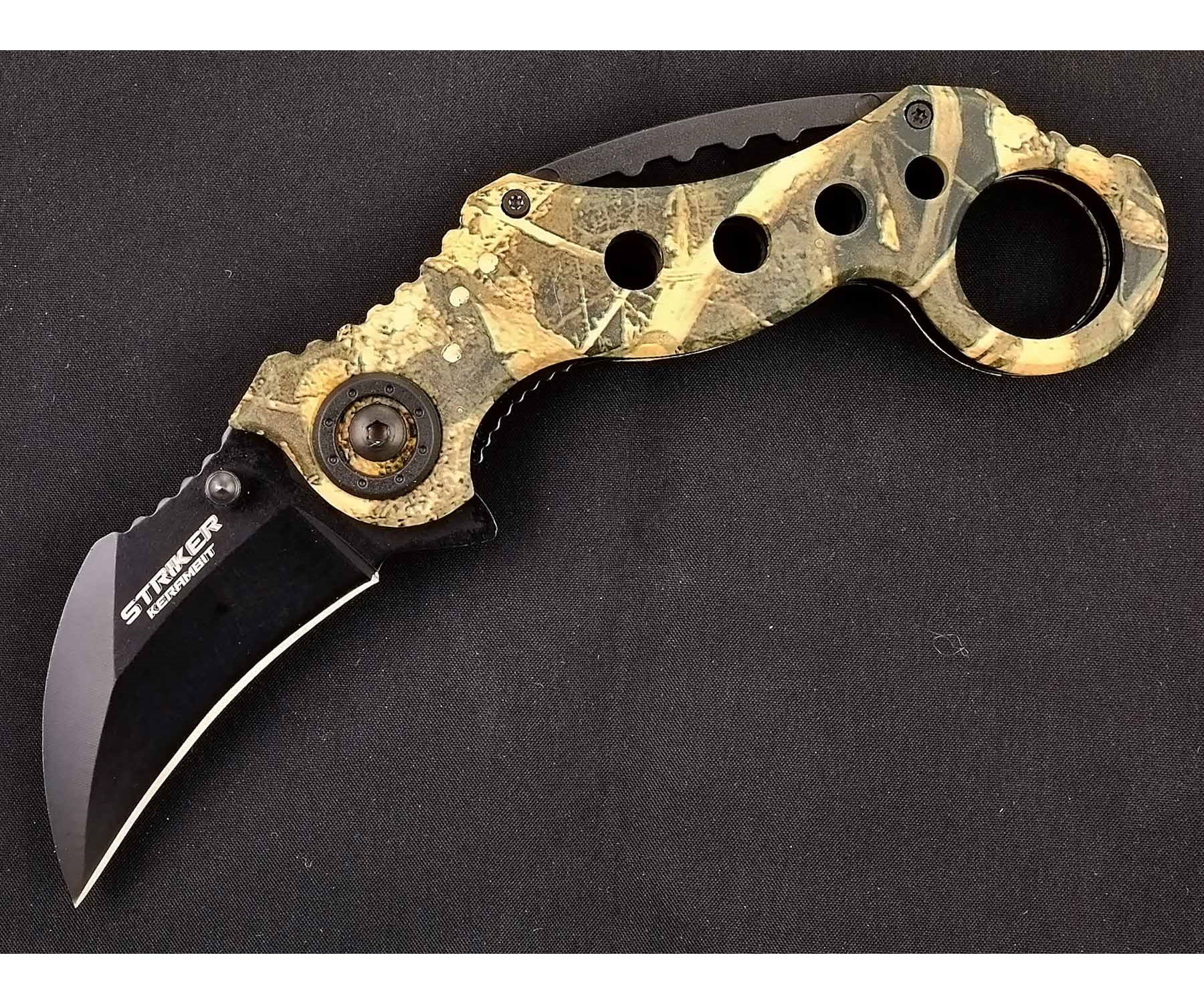 Нож автоматический керамбит Ножемир «Чёткий Расклад» C-236CS