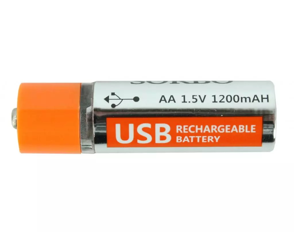 Аккумулятор Sorbo USB AA 1.5V 1200mAH