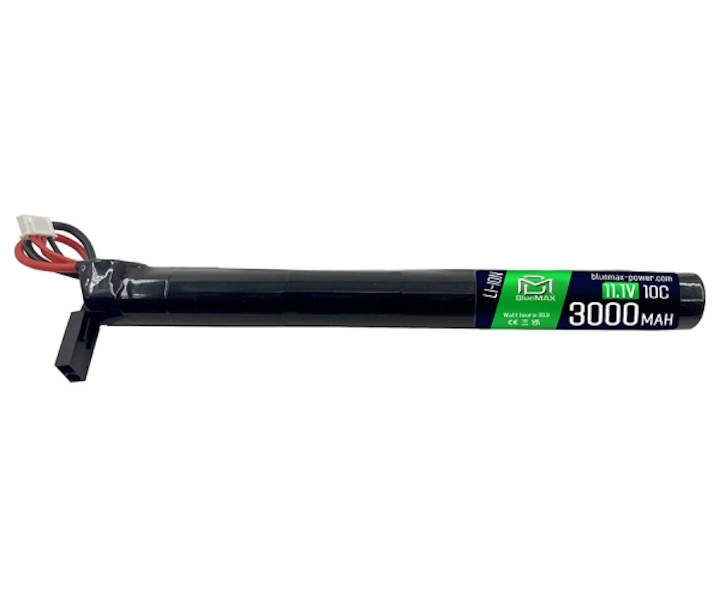Аккумулятор BlueMAX Li-Ion 11.1V 3000mah 10C(30A) Stick, 203x20 мм