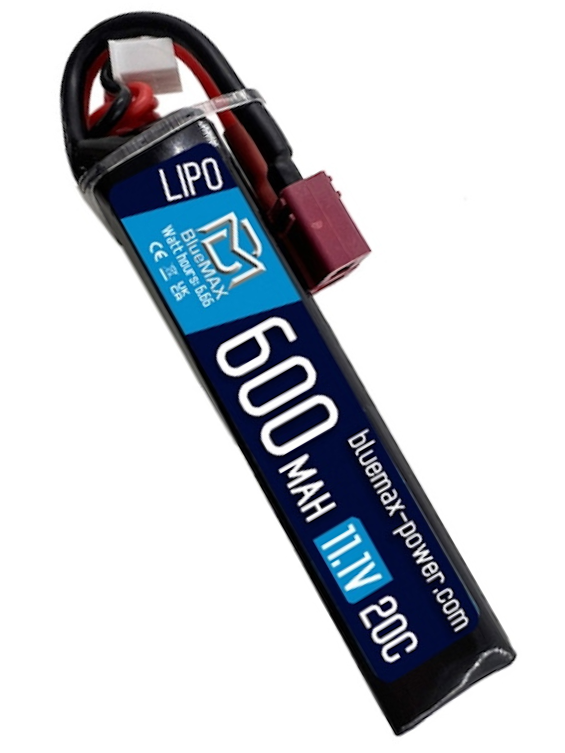 BlueMAX LIPO111V 600MAH 20C TCONNECTOR
