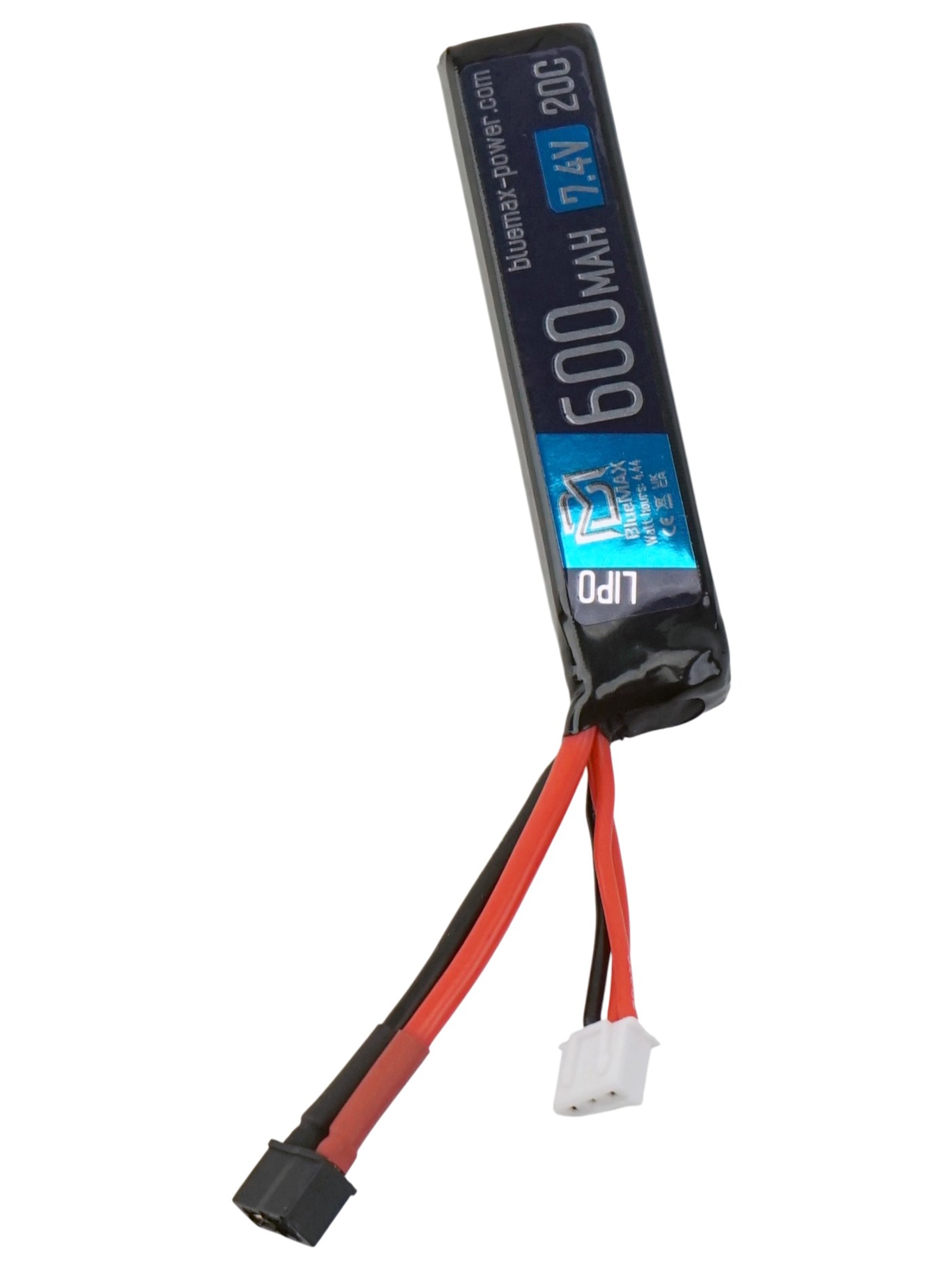 BlueMAX LIPO74V 600MAH 20C MINI TCONNECTOR