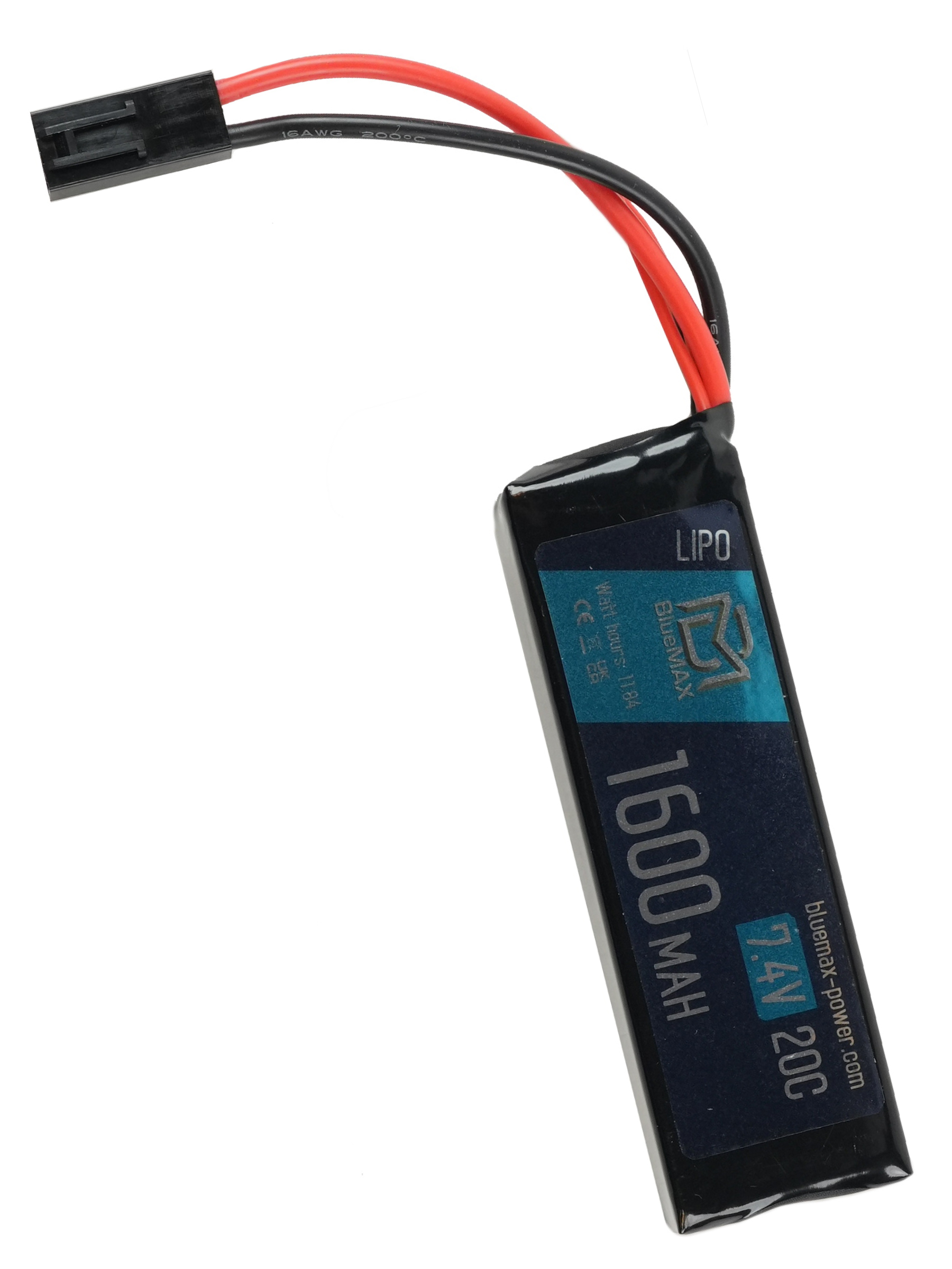 BlueMAX LIPO74V 1600MAH 20C 94X30X13 2