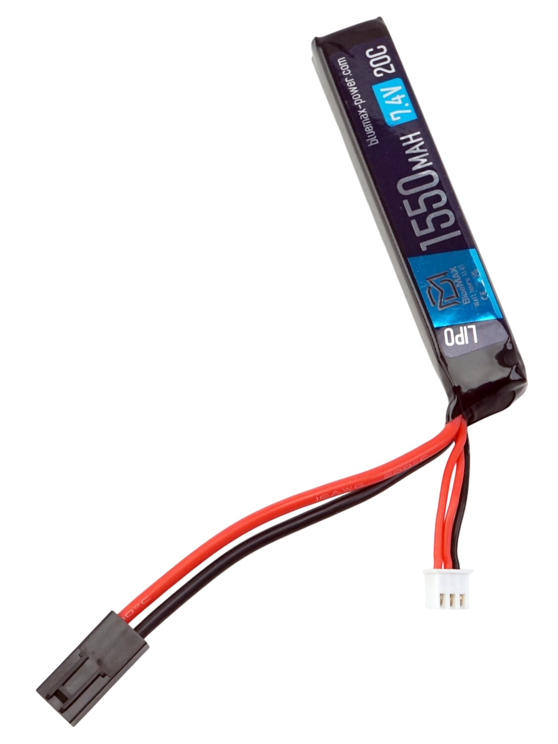 BlueMAX LIPO74V 1550MAH 20C 92X18X17