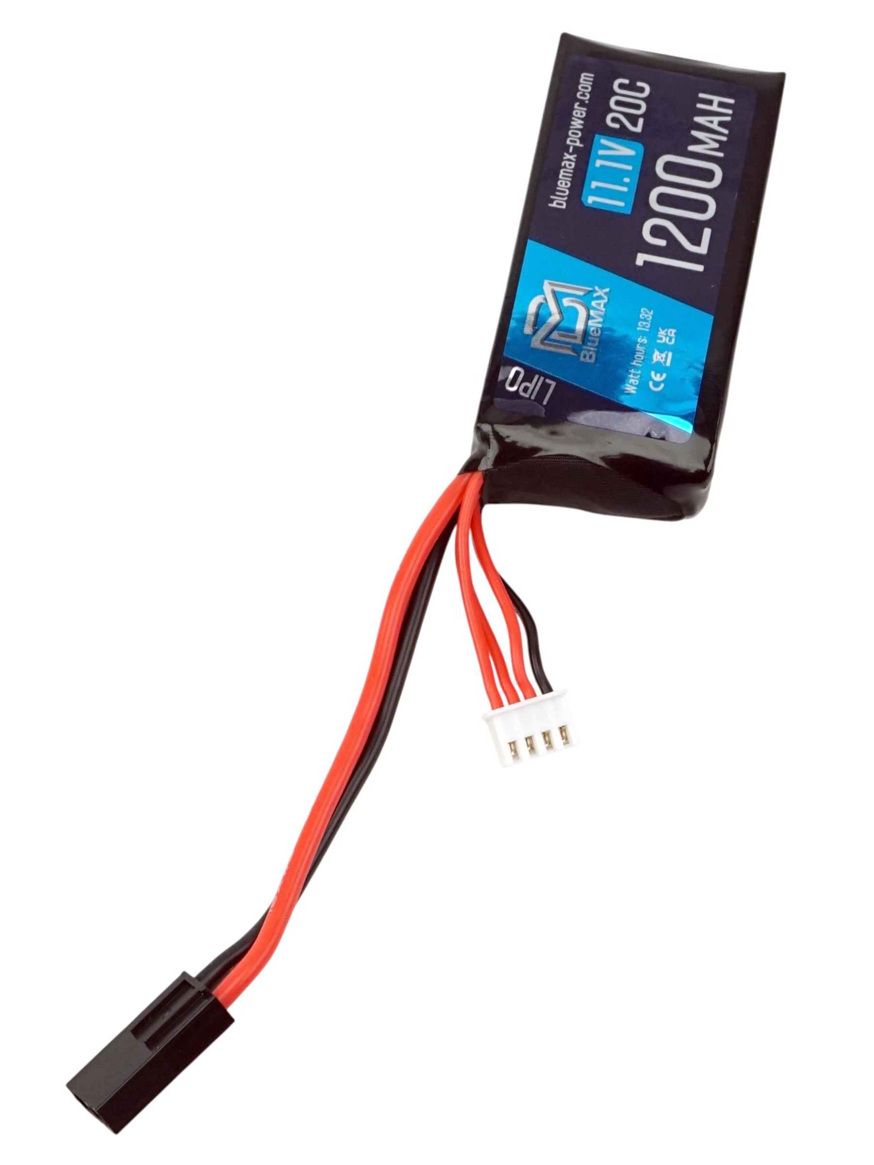 BlueMAX LIPO111V 1200MAH 20C PEQAN15 70X35X18 5