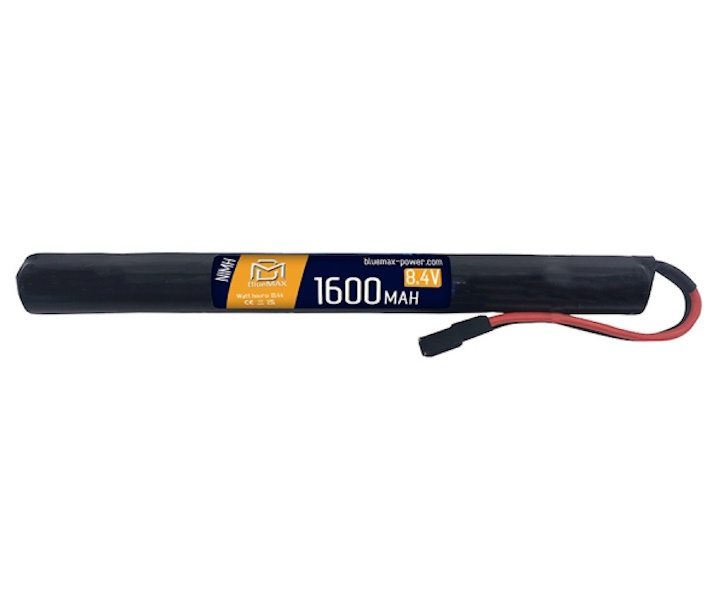 Аккумулятор BlueMAX NiMH 8.4V 1600mah Thin Stick, 203x18 мм