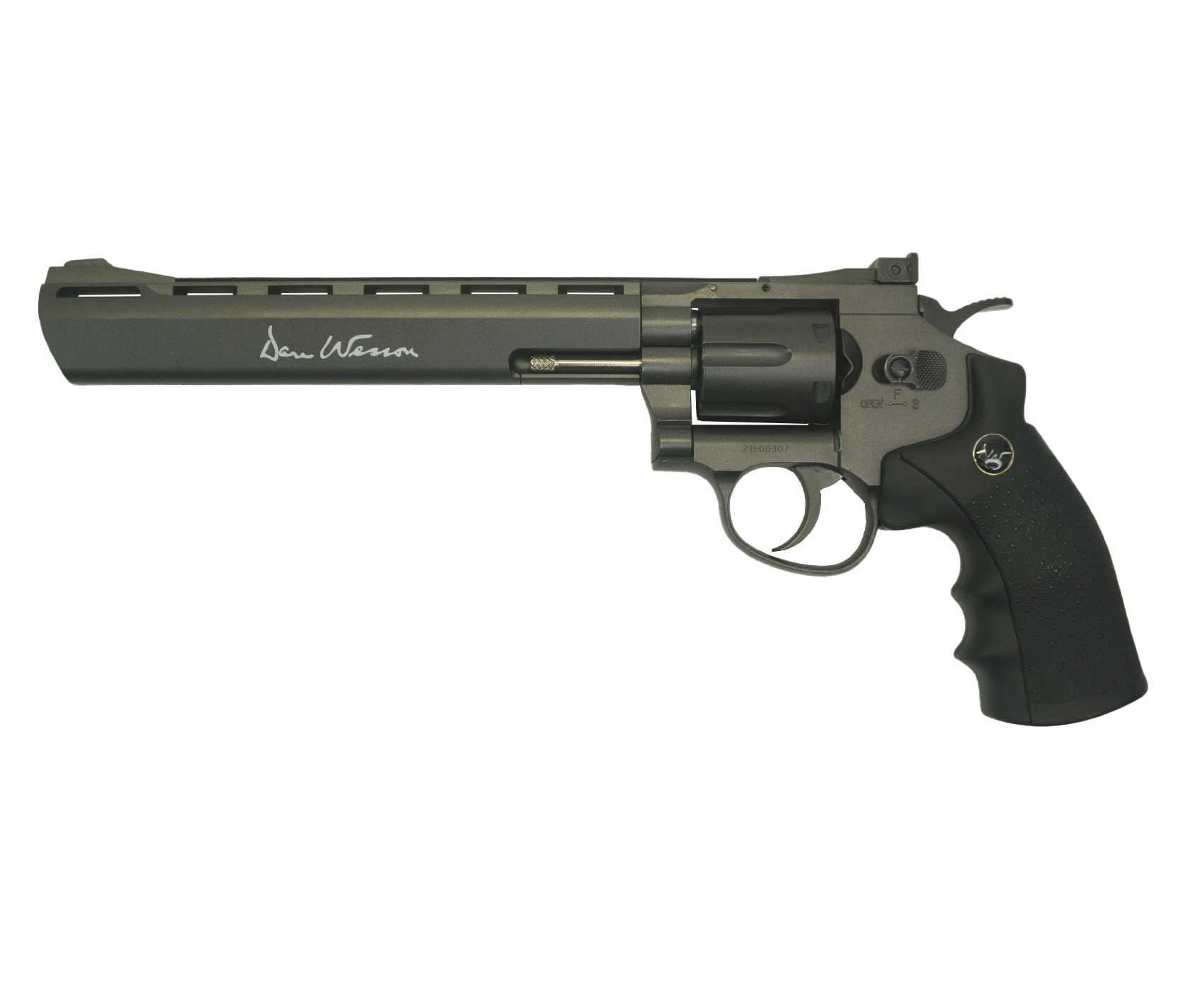|Уценка| Пневматический револьвер ASG Dan Wesson 8” Grey (№ 16183-260-уц)