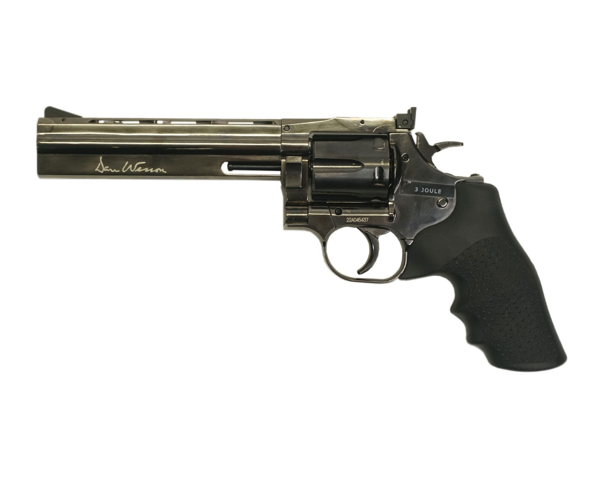 |Уценка| Пневматический револьвер ASG Dan Wesson 715-6 Steel Grey (пулевой) (№ 18193-276-уц)