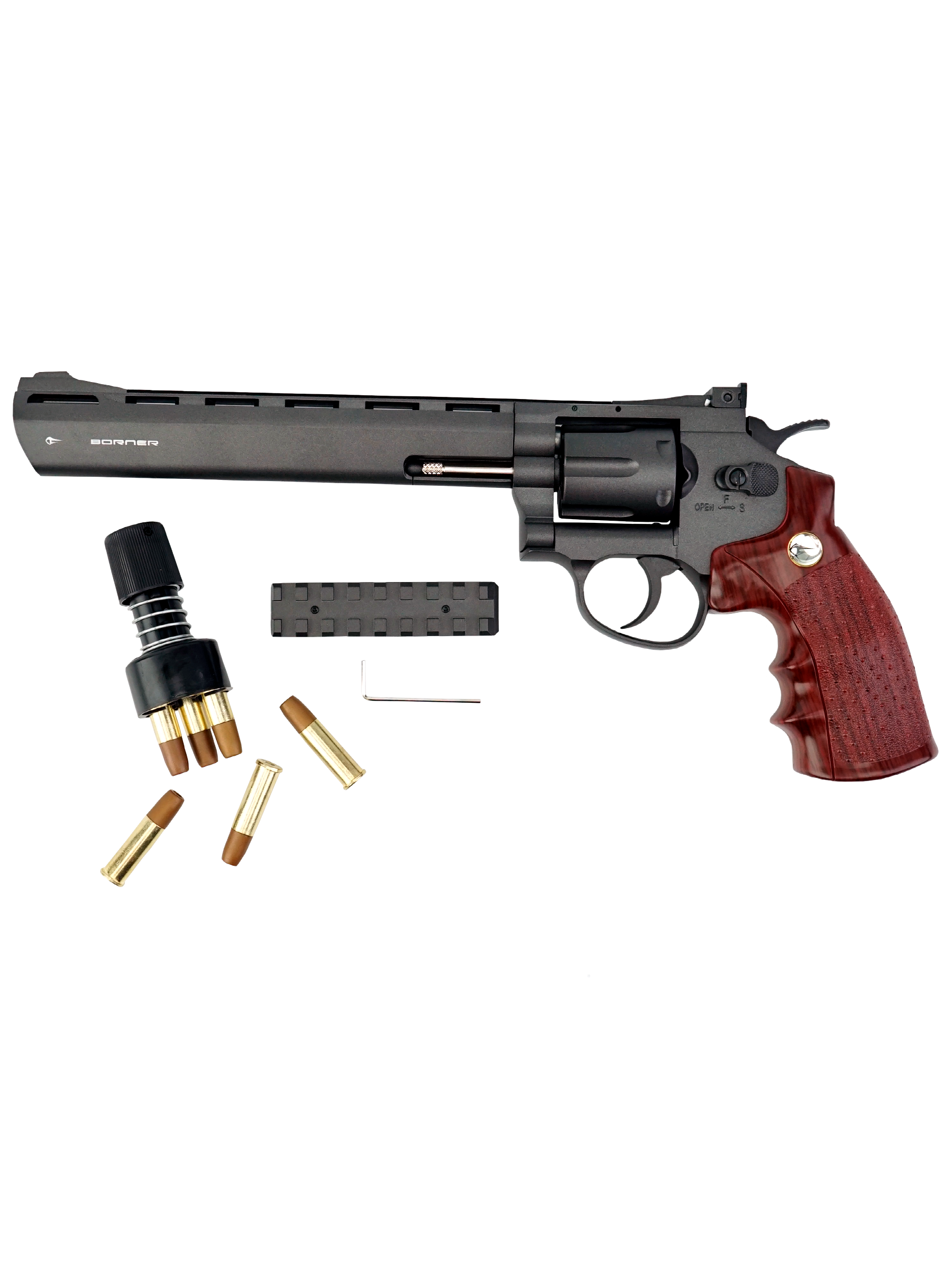 Пневматический револьвер Borner Super Sport 703 (8”)