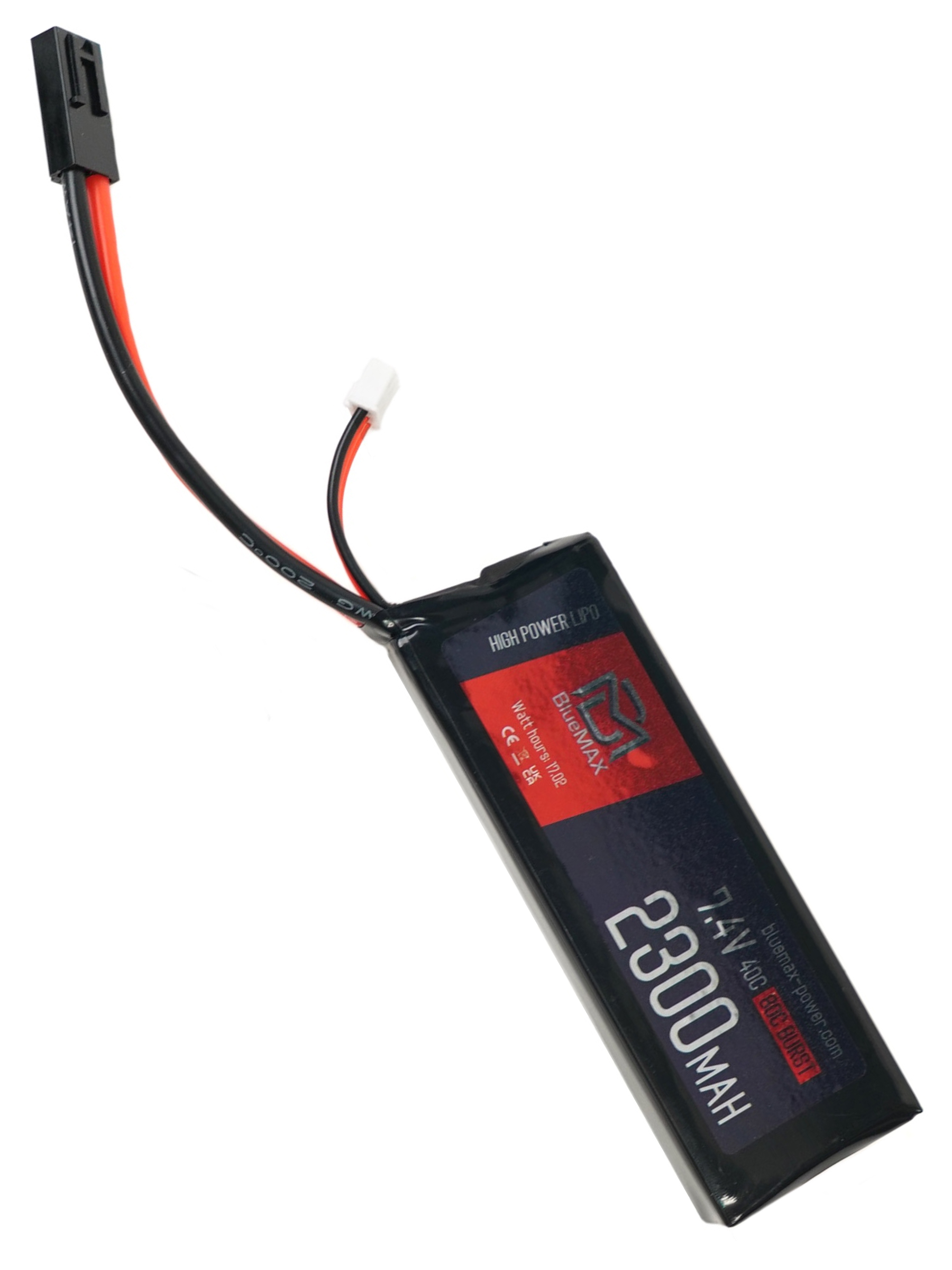 BlueMAX LIPO74V 2300MAH 40C 103X34X17