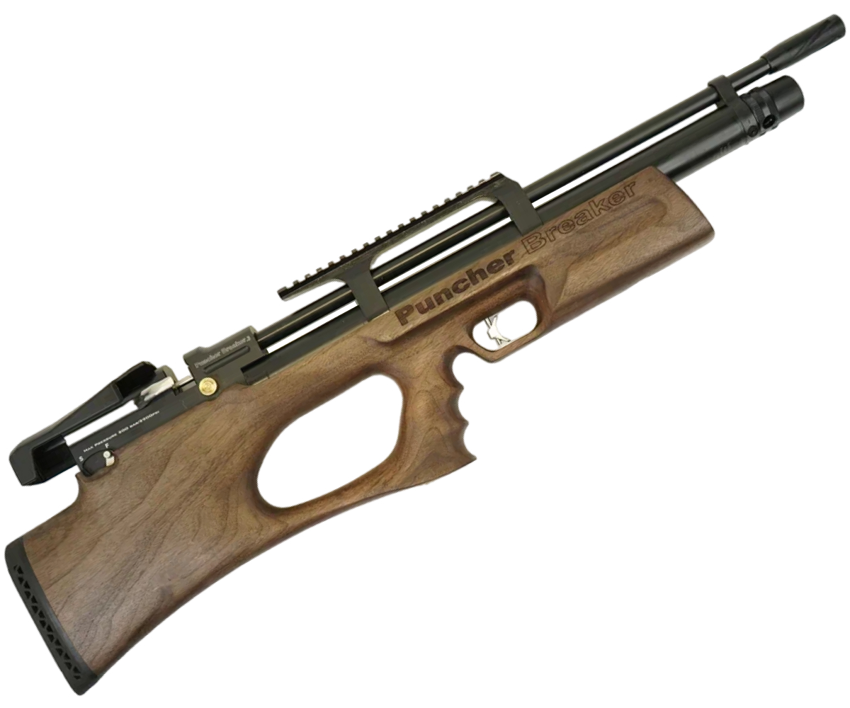 |Уценка| Пневматическая винтовка Kral Puncher Breaker W (орех, PCP, 3 Дж) 5,5 мм (№ 21011-355-УЦ)