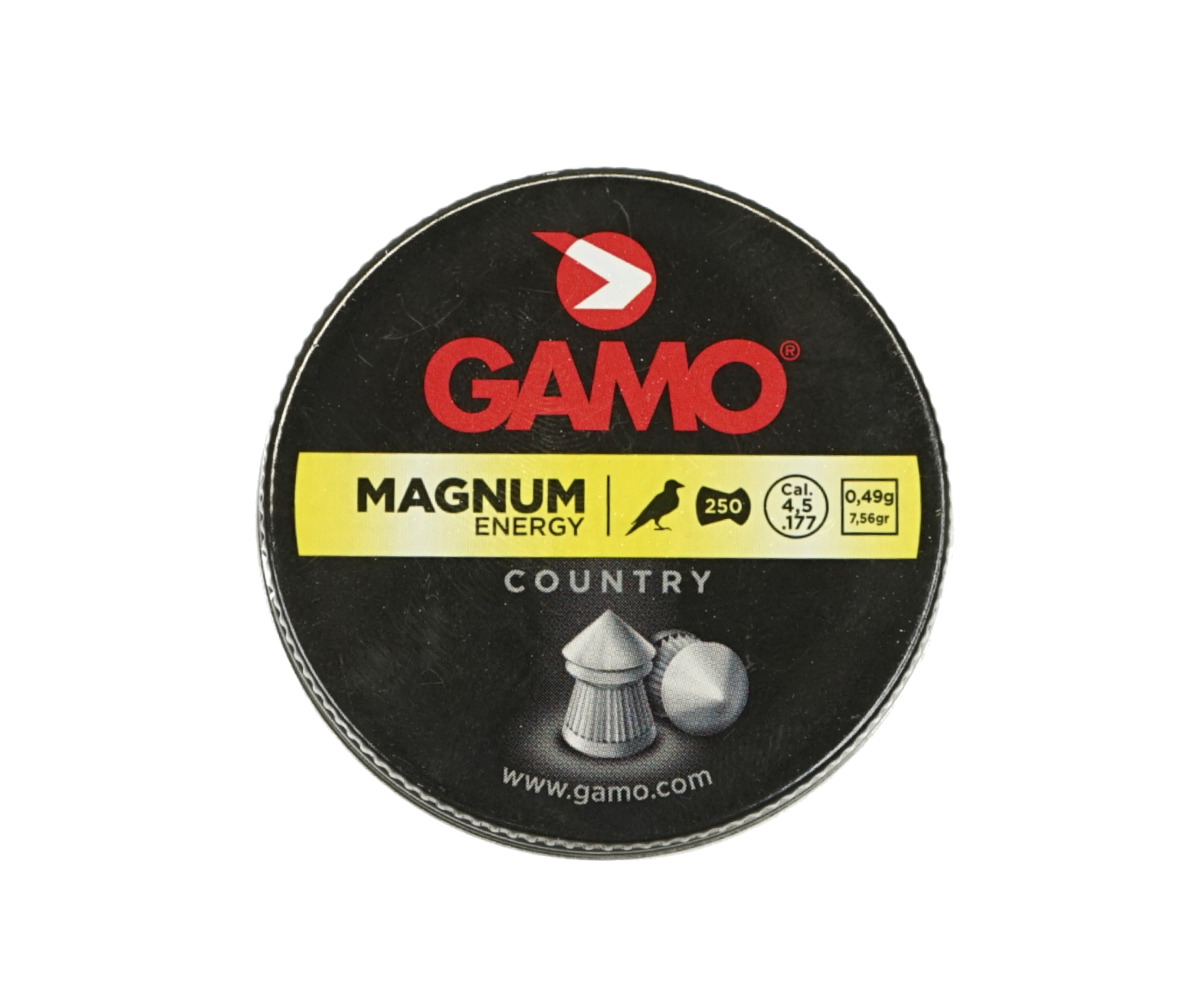 |Уценка| Пули Gamo Magnum 4,5 мм, 0,49 г (250 штук) (№ 6320224-399-УЦ)