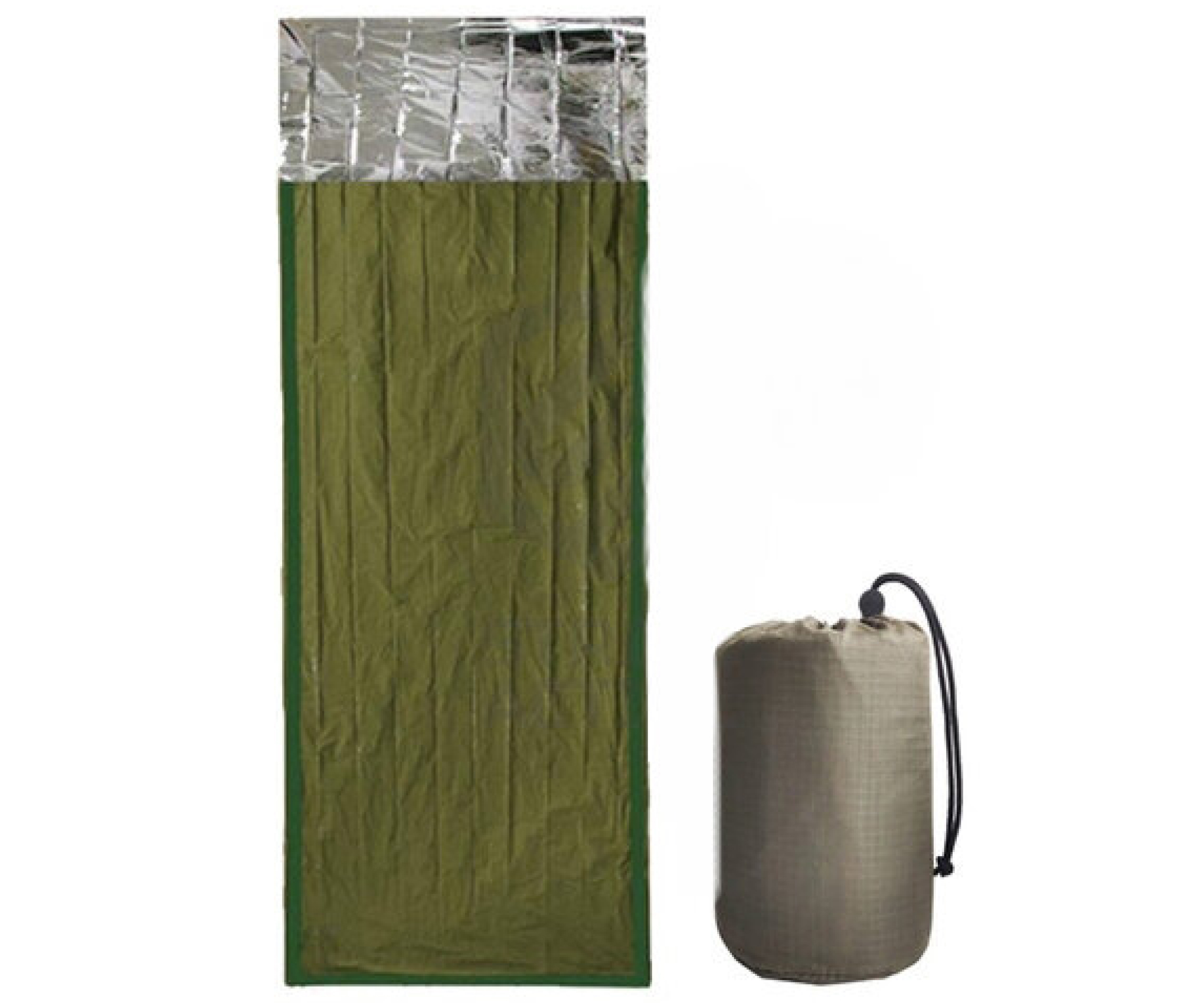 Аварийный спальный мешок AVSM2010 (200 х 100 см, Olive)