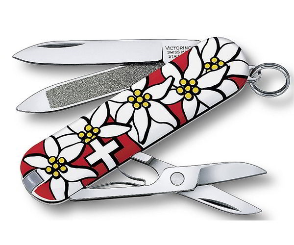 Нож-брелок Victorinox Classic Edelweiss 0.6203.840 (58 мм)