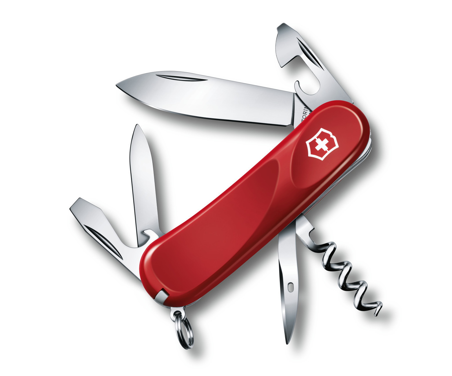 Нож складной Victorinox Evolution 10 2.3803.E (85 мм, красный)