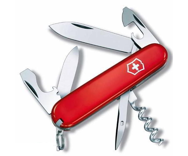 Нож складной Victorinox Tourist 0.3603 (84 мм, красный)