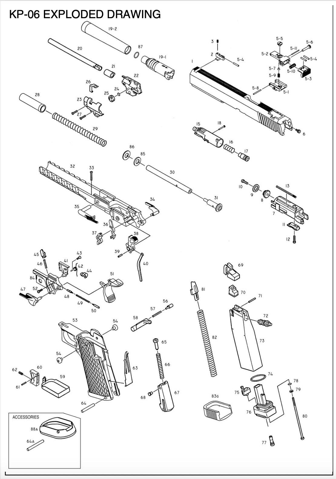 KJW KP-06 газовая камера (Part 7,8,9,10,11,12)