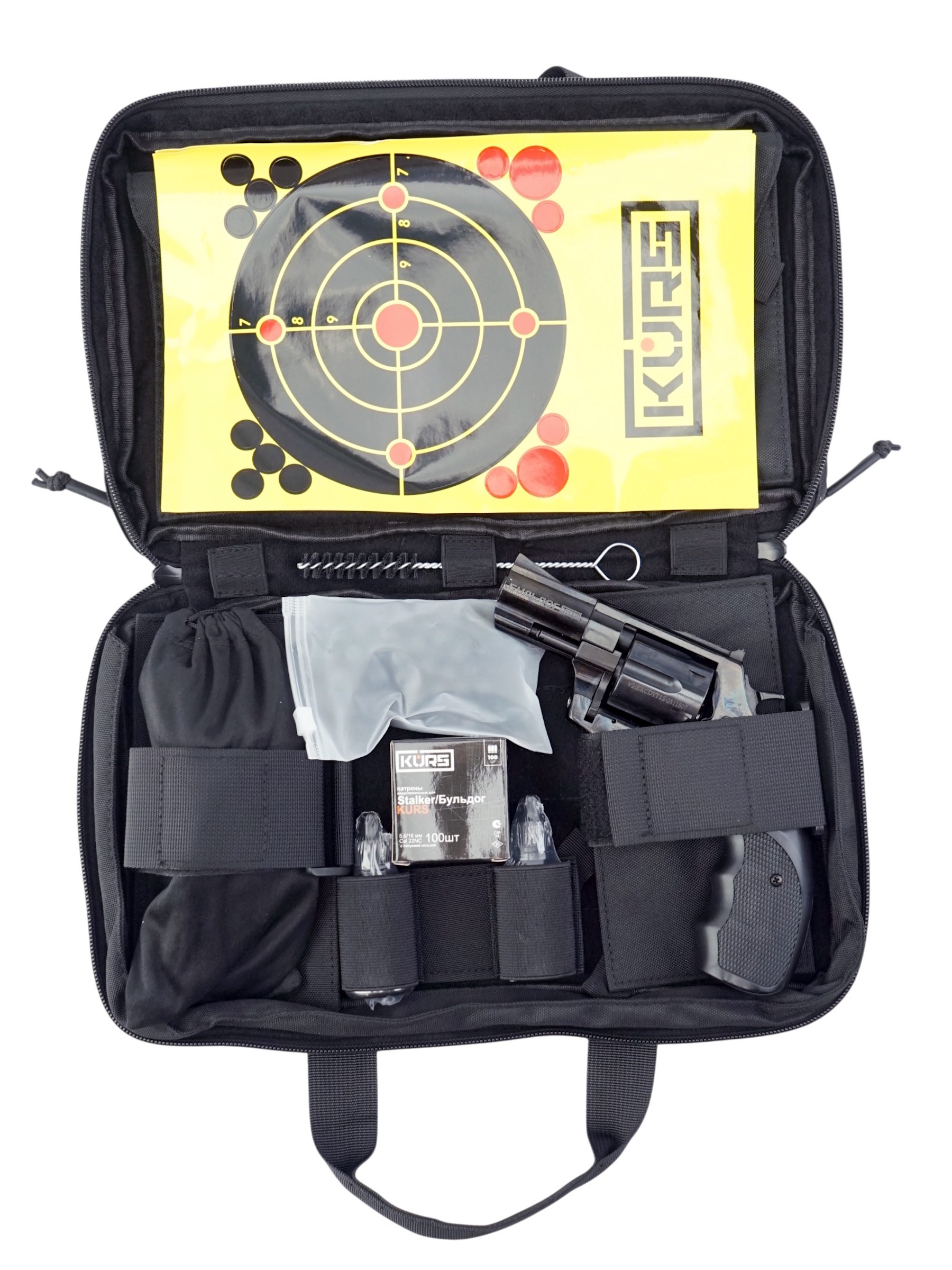 Револьвер Бульдог KURS кал. 5.6/16 КСОИ (без лицензии) черный