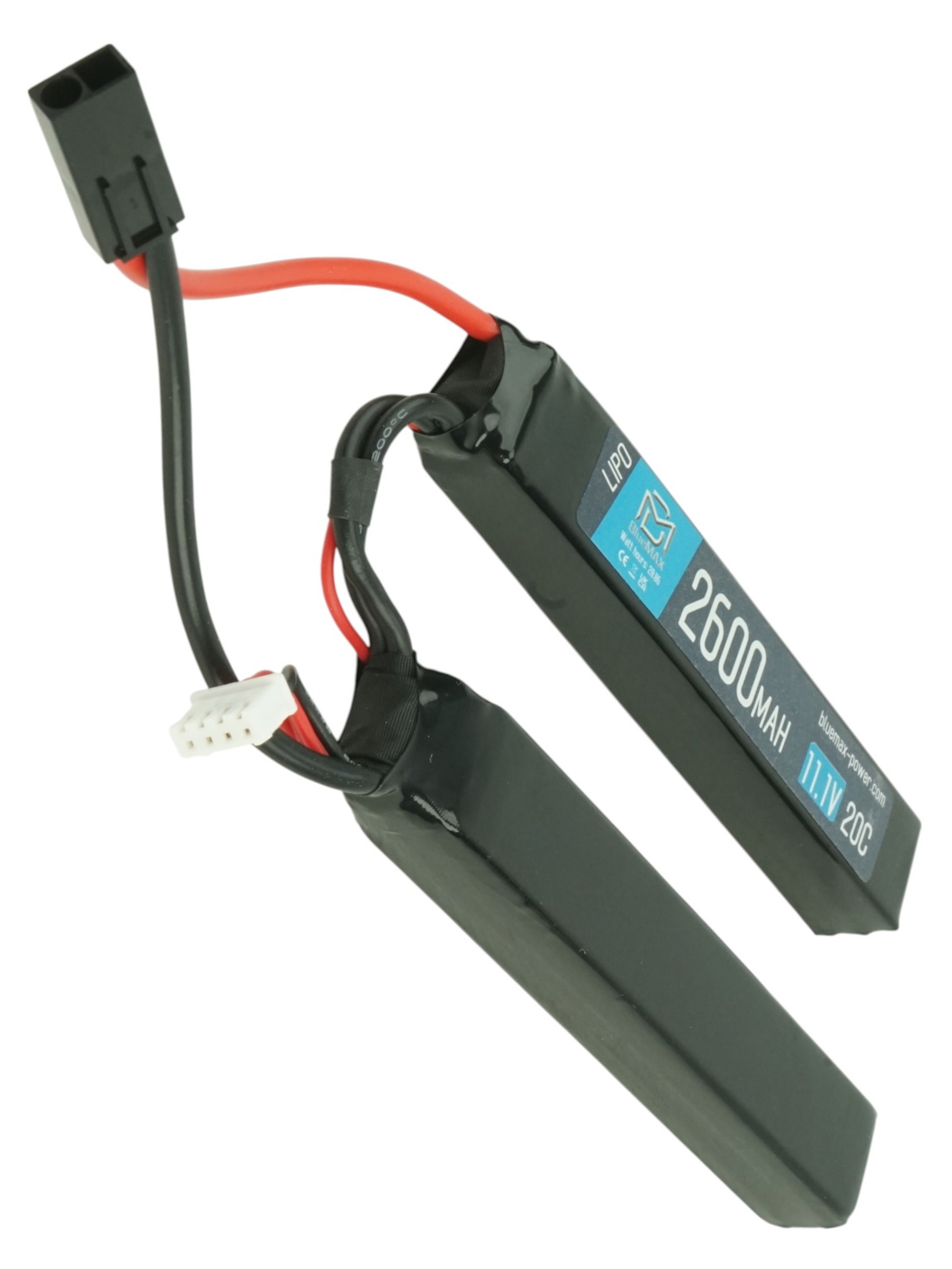 BlueMAX LIPO111V 2600MAH 20C 2X 128X21X12.5