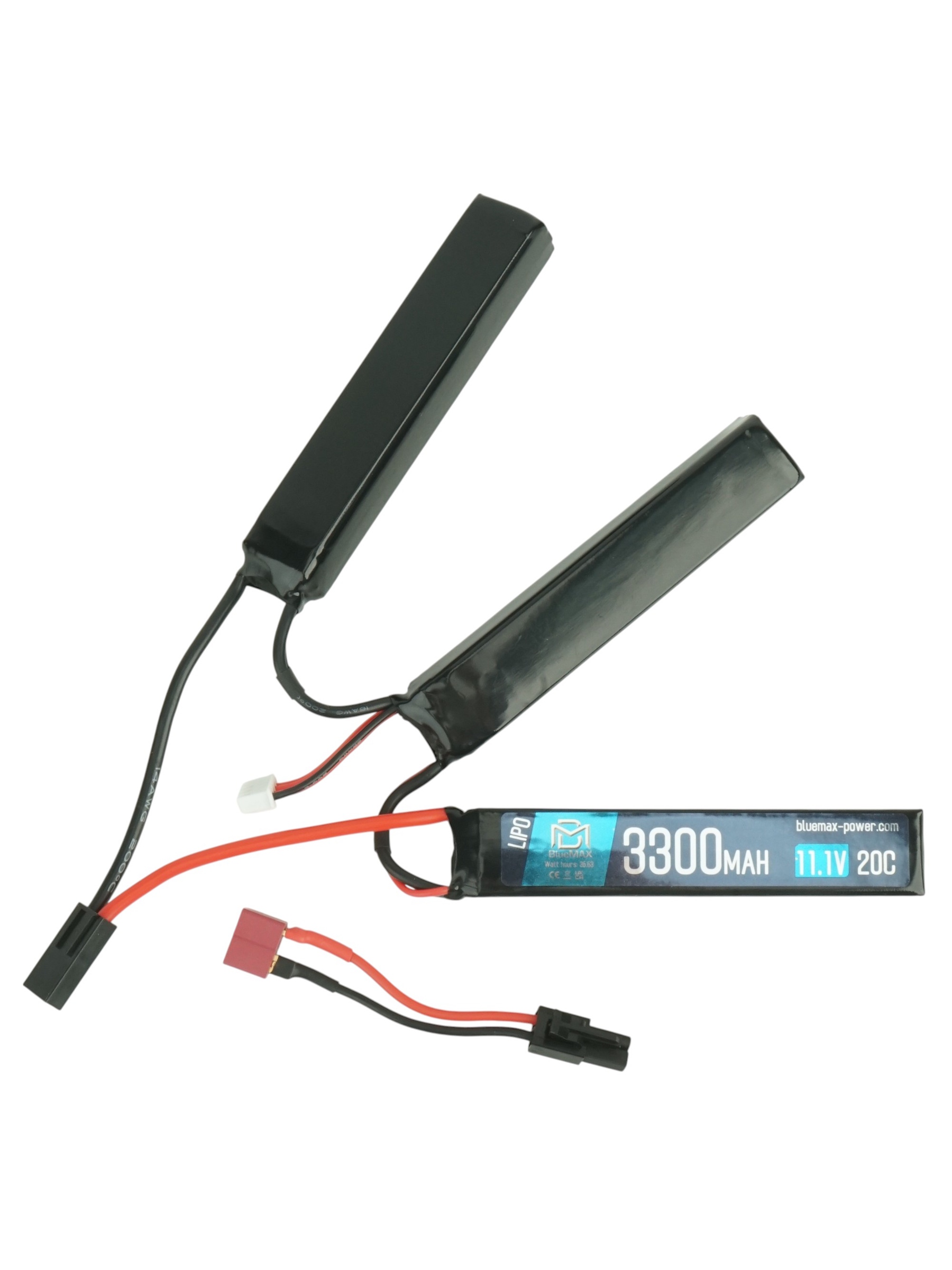 Аккумулятор BlueMAX Li-Po 11.1V 3300mah 20C Triple w/ Deans (T-type)