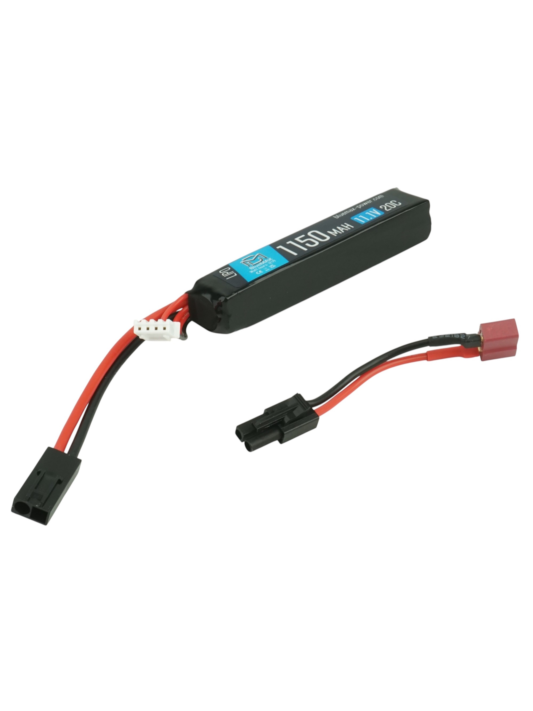 Аккумулятор BlueMAX Li-Po 11.1V 1150mah 20C Stick w/ Deans (T-type)