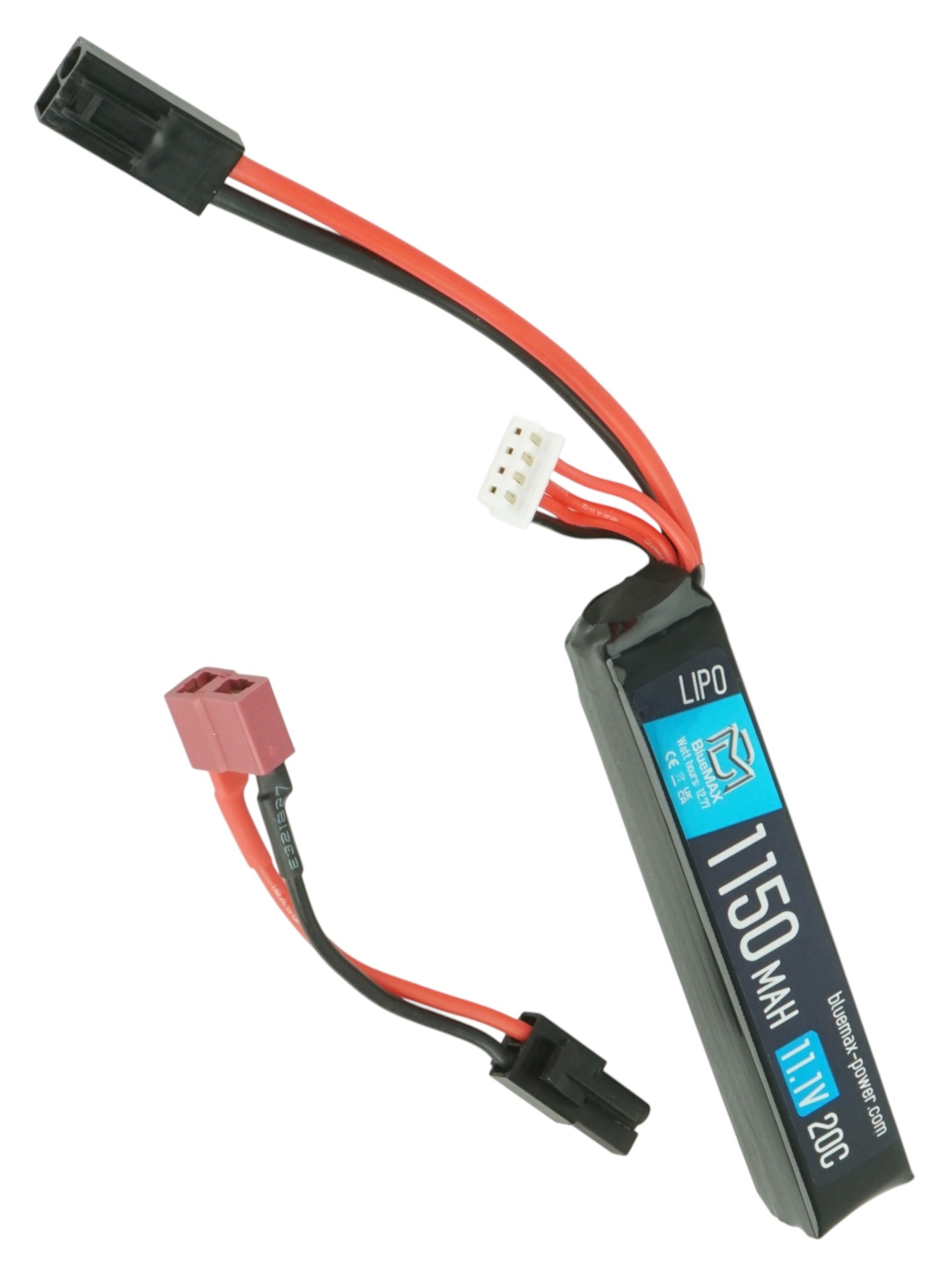 BlueMAX LIPO111V 1150MAH 20C TCONNECTOR