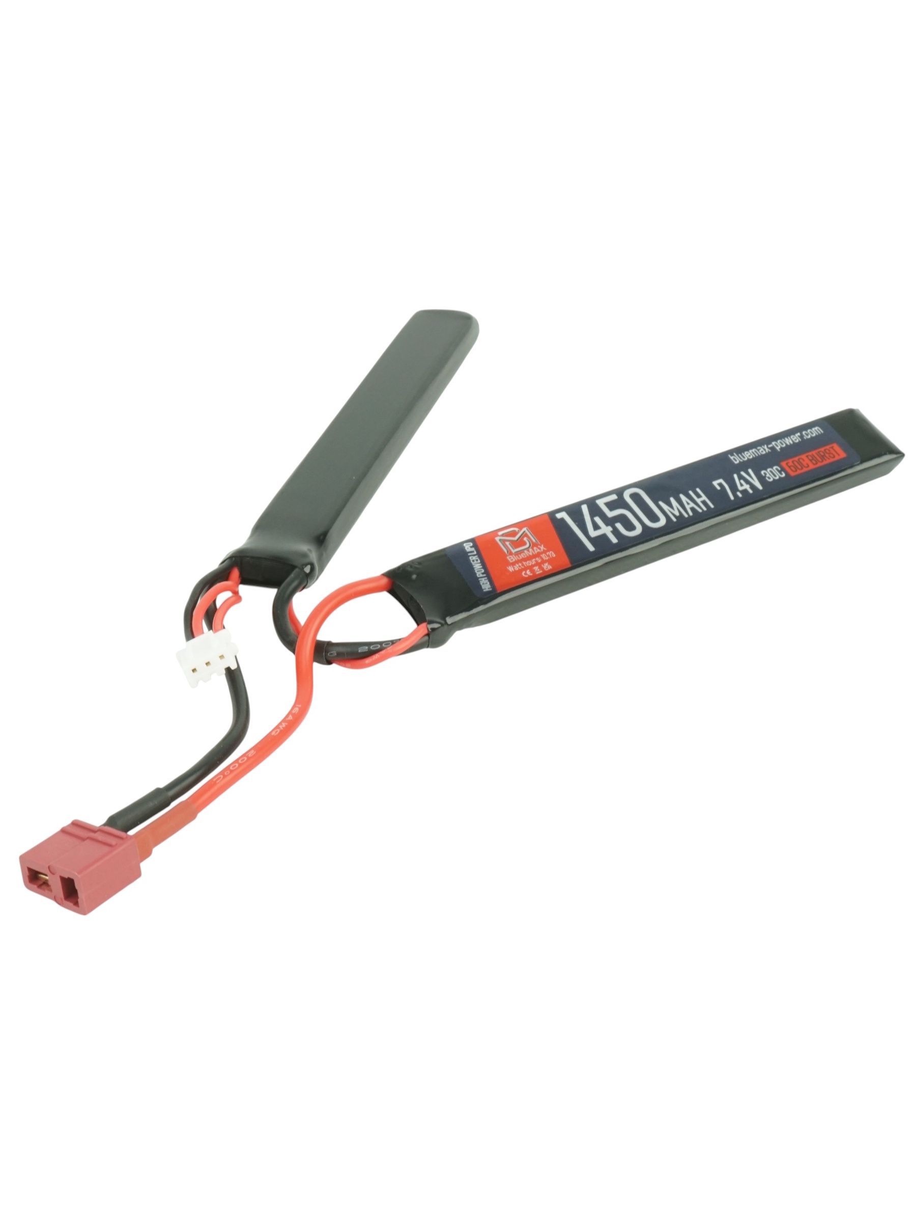 Аккумулятор BlueMAX Li-Po 7.4V 1450mah 30C Nunchuck w/ Deans (T-type)