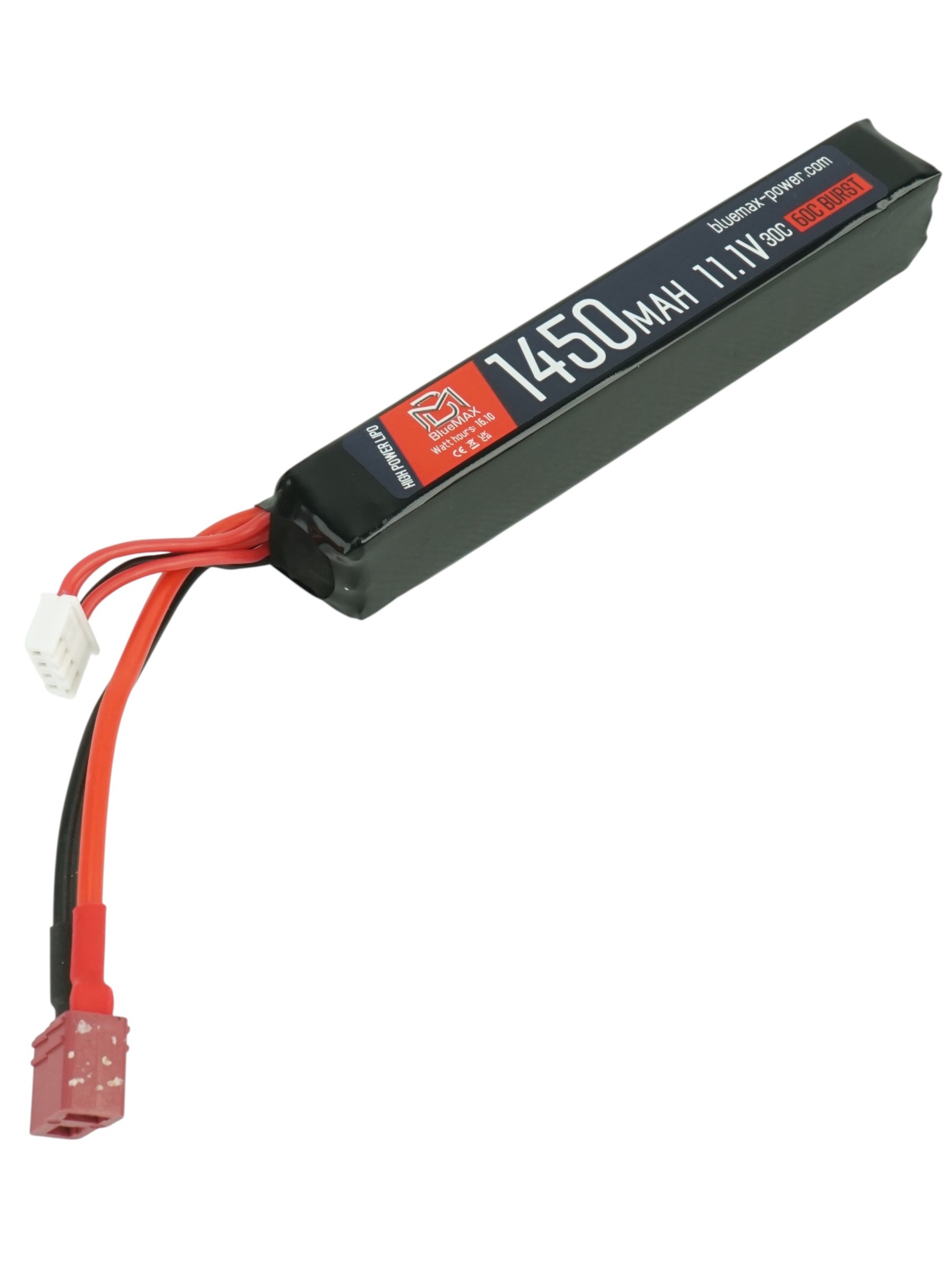 Аккумулятор BlueMAX Li-Po 11.1V 1450mah 30C Stick w/ Deans (T-type)
