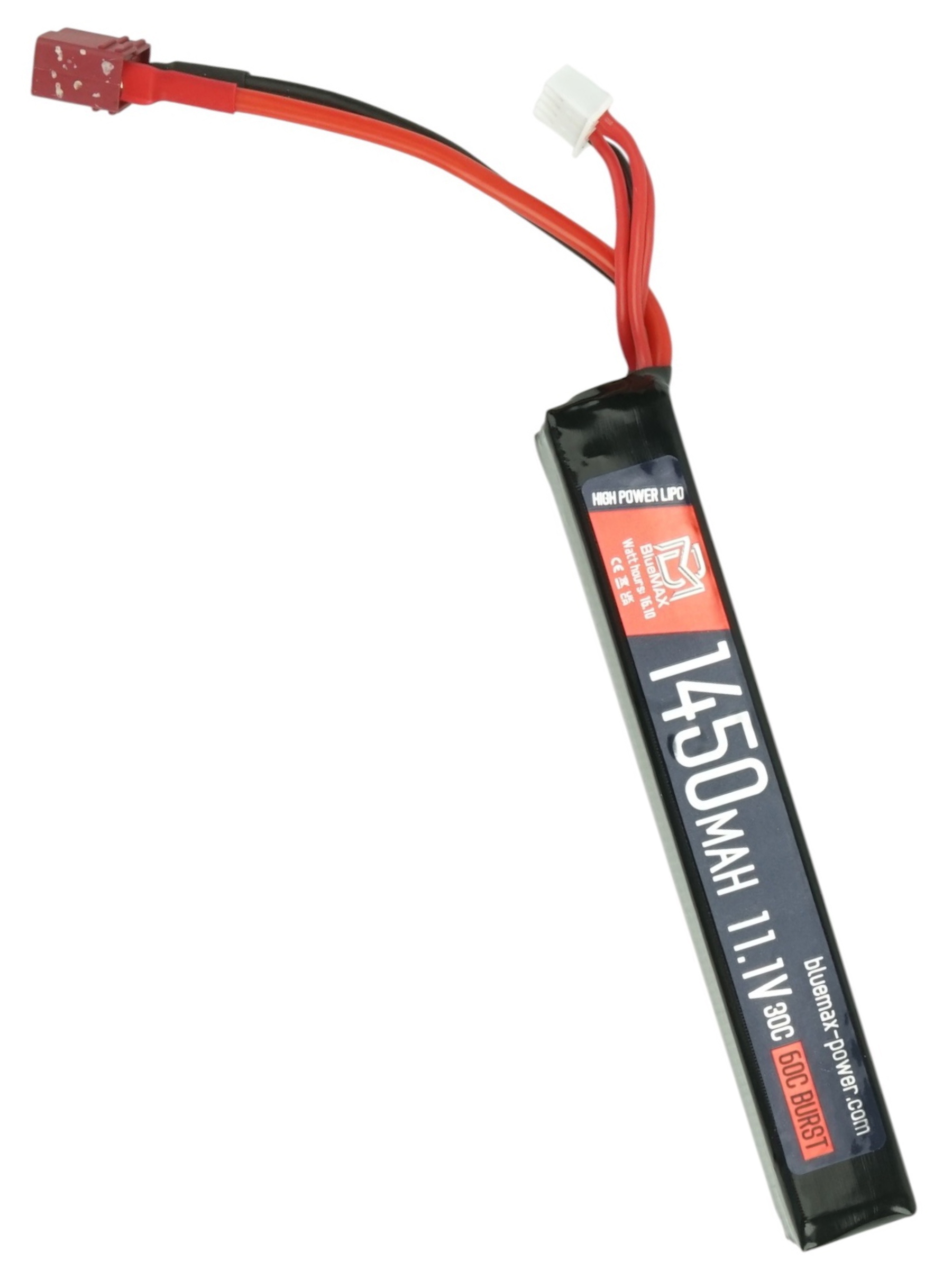 Аккумулятор BlueMAX Li-Po 11.1V 1450mah 30C Stick w/ Deans (T-type)
