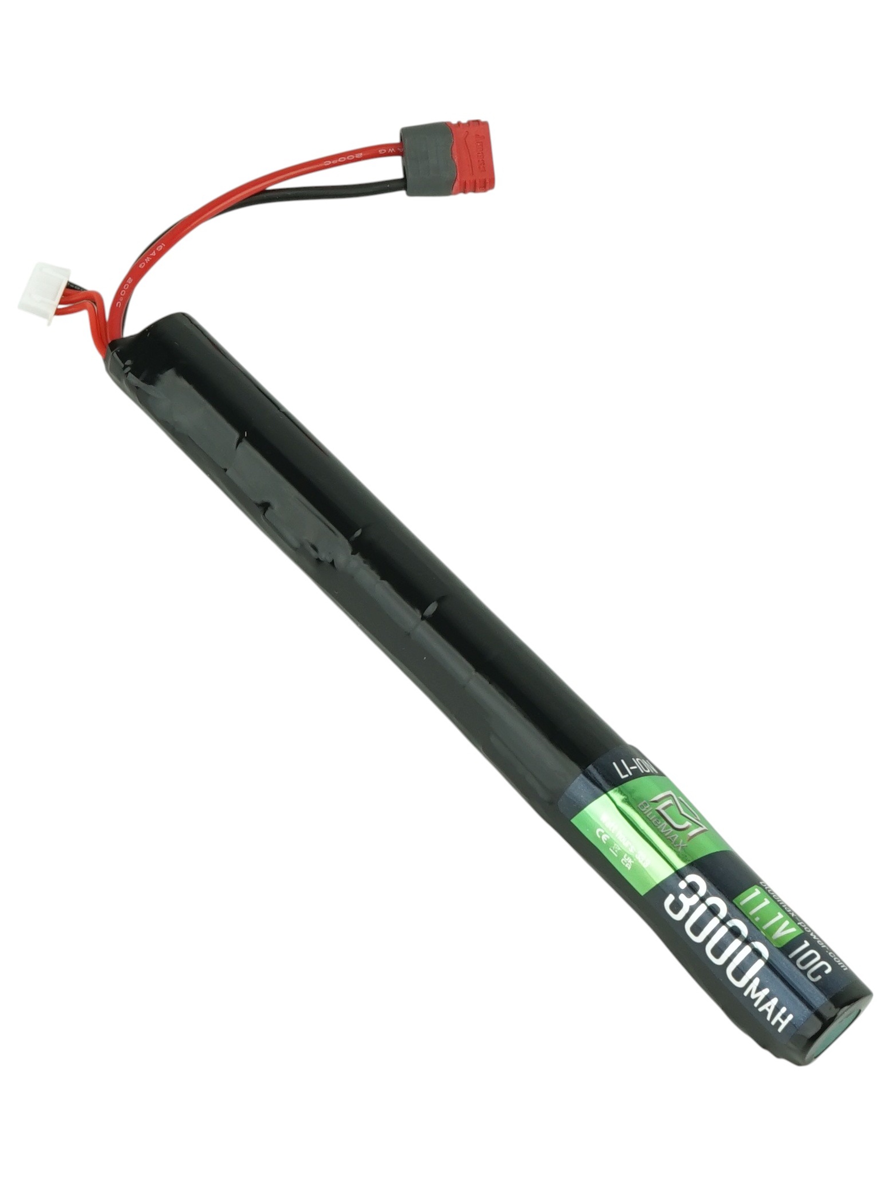 Аккумулятор BlueMAX Li-Ion 11.1V 3000mah 10C(30A) Stick w/ Deans (T-type)