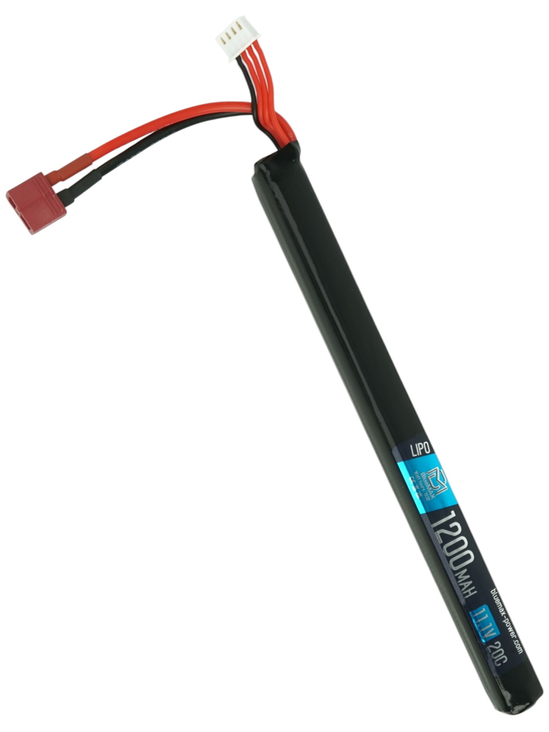 BlueMAX LIPO111V 1200MAH 20C TCONNECTOR