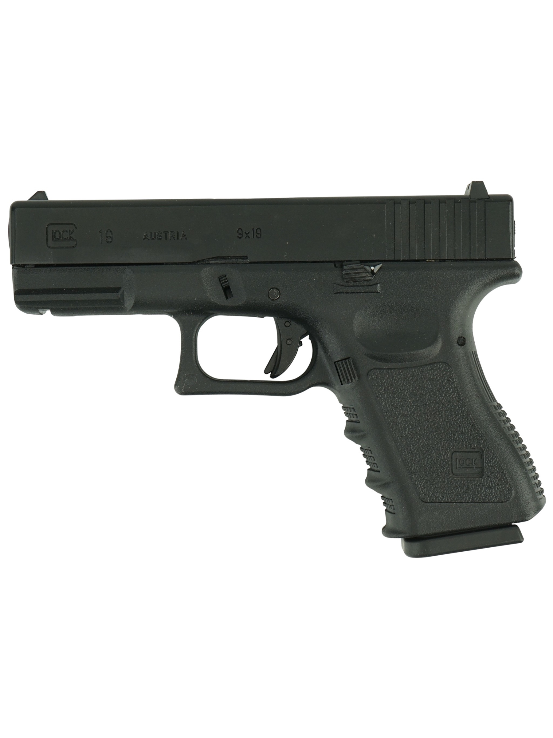 |Б/у| Страйкбольный пистолет East Crane Glock 19 Gen.3 GBB (№ 456ком)