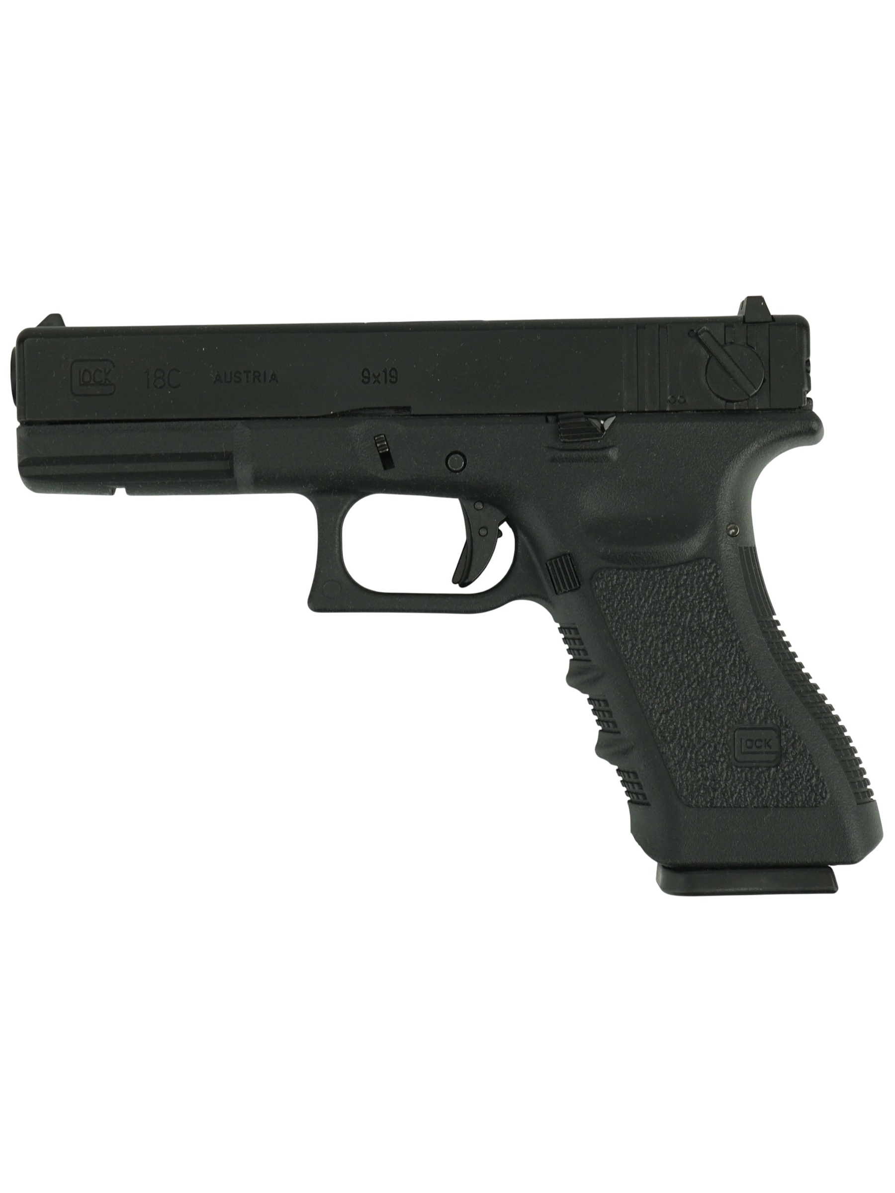|Б/у| Страйкбольный пистолет East Crane Glock 18C GBB Black (EC-1103) (№ 464ком)