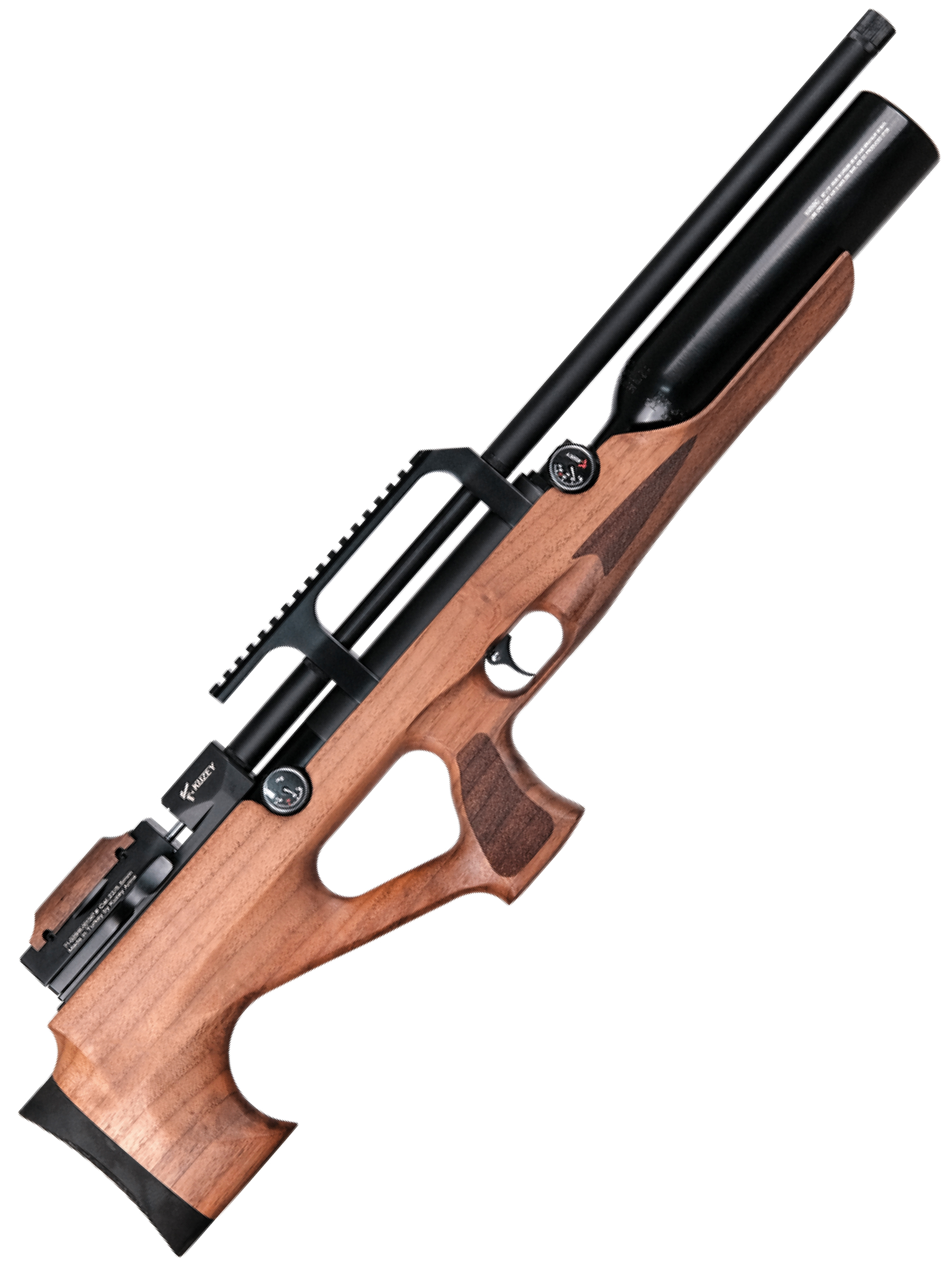 Пневматическая винтовка Kuzey K50 BullPup (орех, редуктор, PCP, ★3 Дж) 6,35 мм